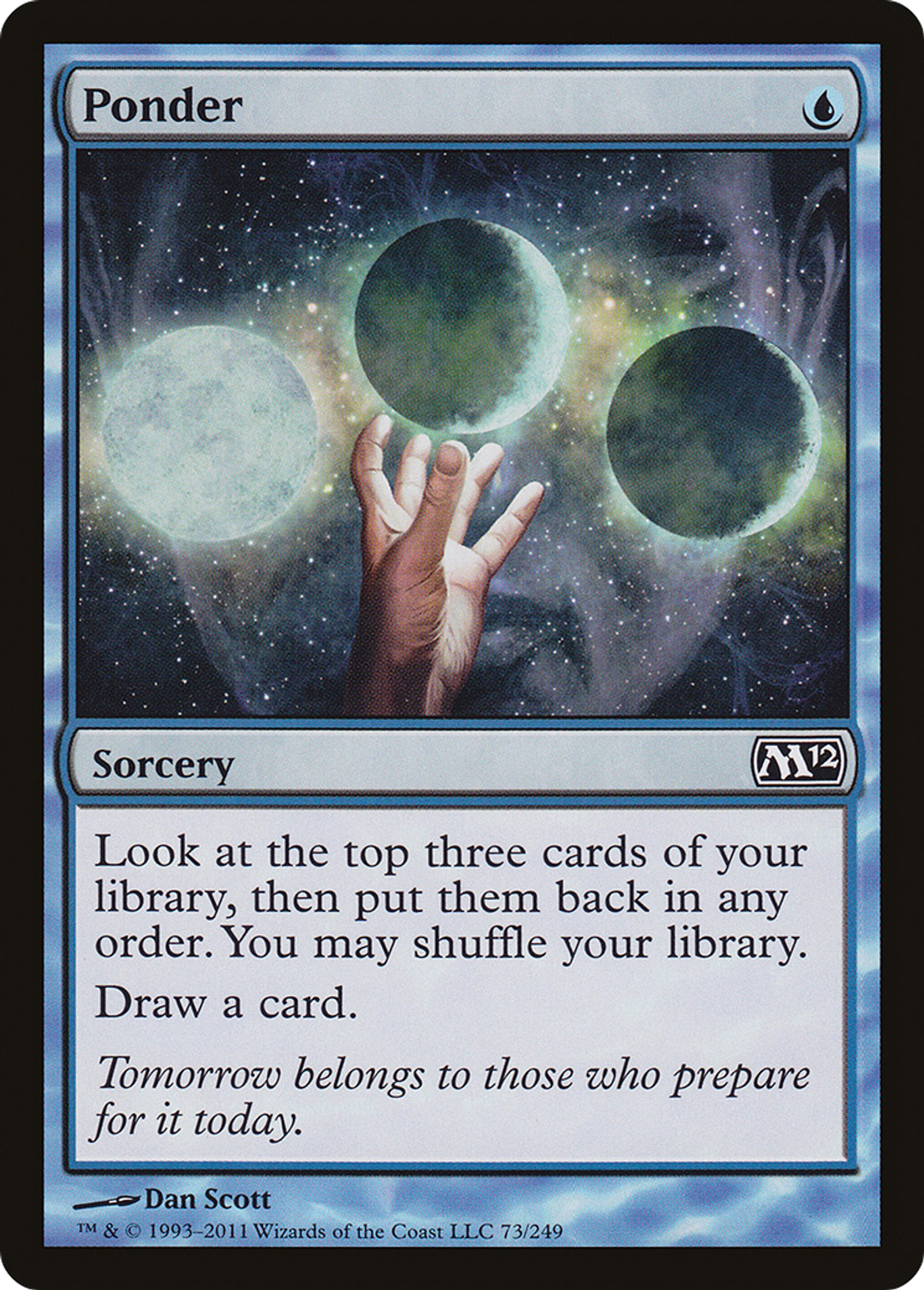 Contemplation — Magic 2012 — Magic: The Gathering