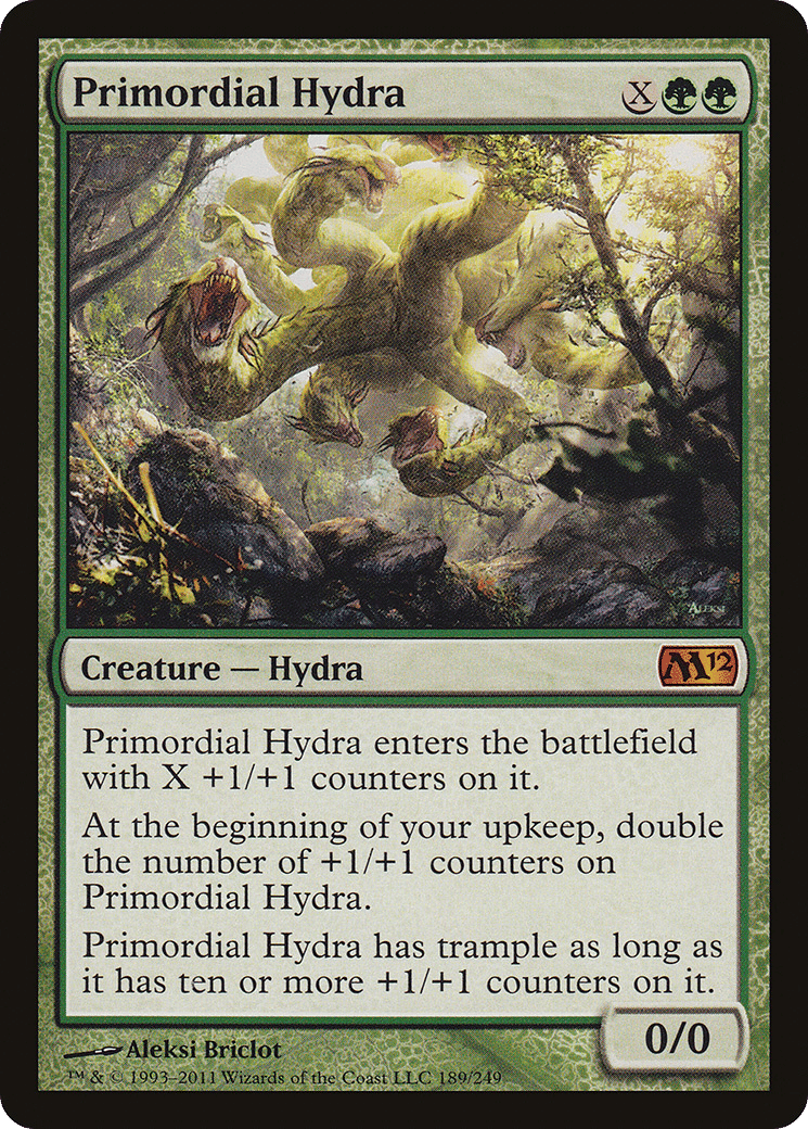 Primordial Hydra — Magic 2012 — Magic: The Gathering