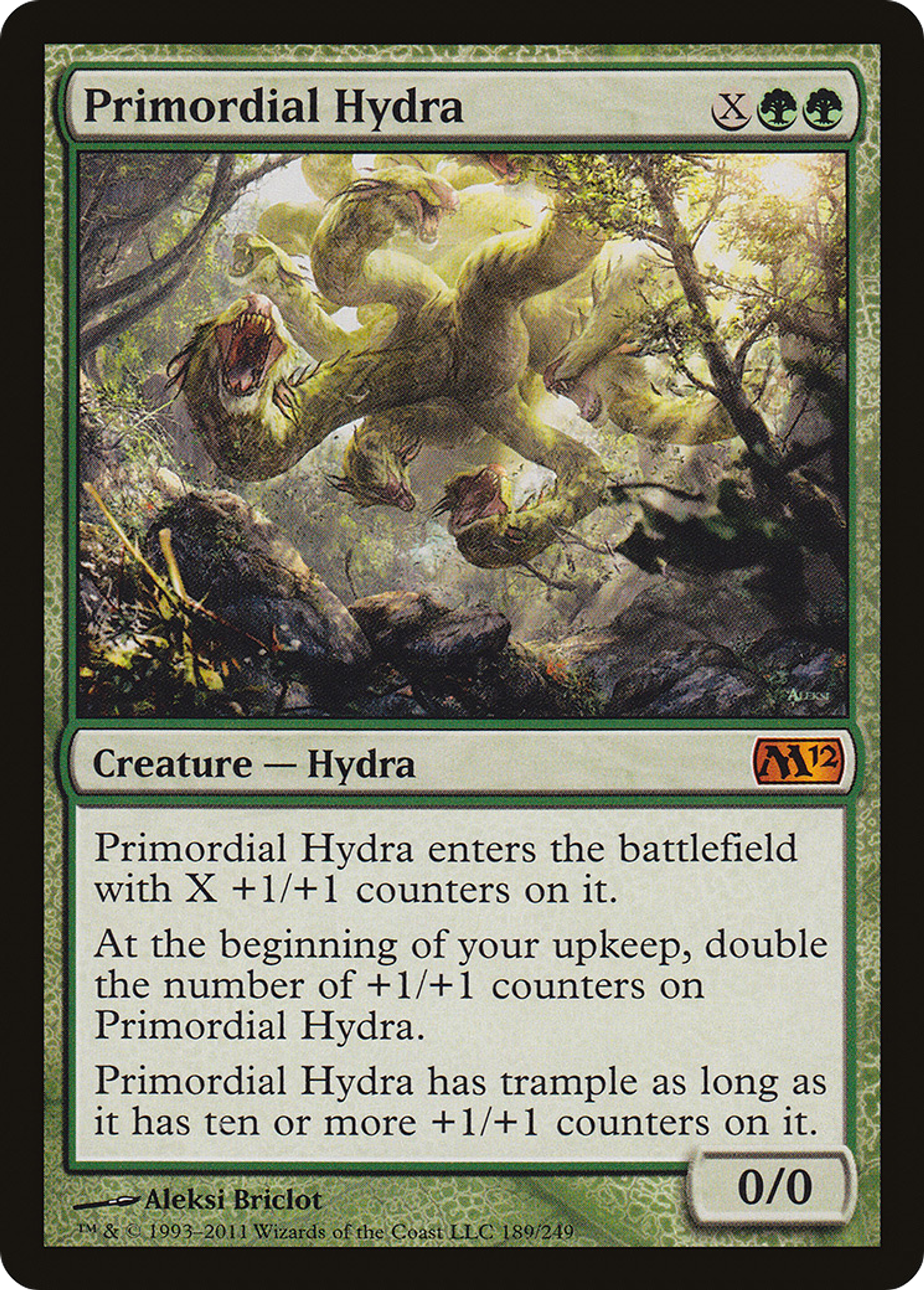 Hydre primordiale — Magic 2012 — Magic: The Gathering