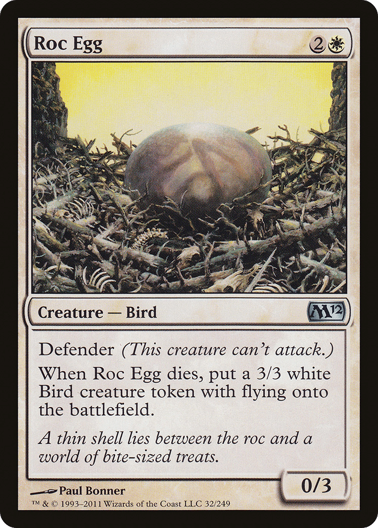 Roc Egg — Magic 2012 — Magic: The Gathering