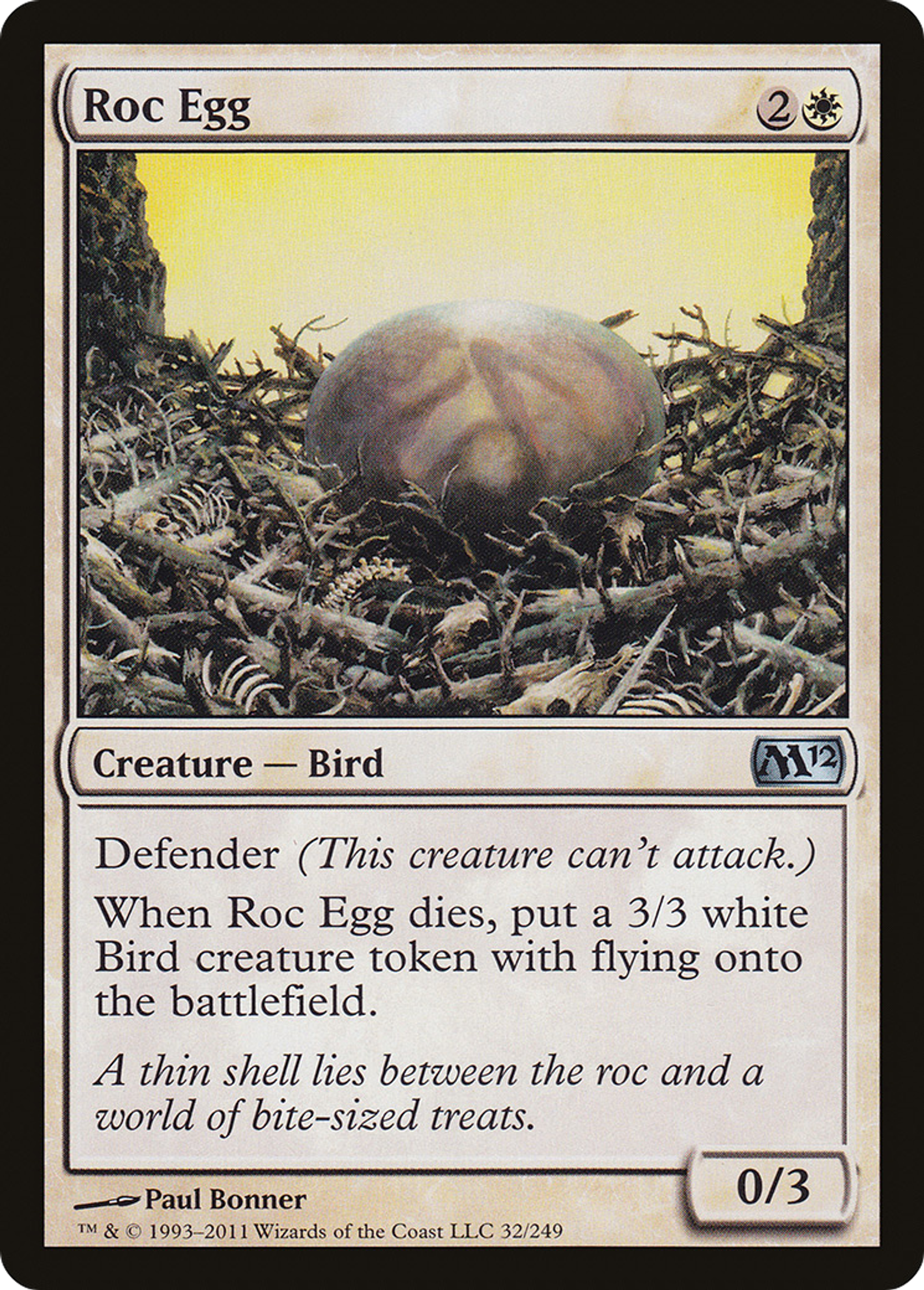 Roc Egg — Magic 2012 — Magic: The Gathering