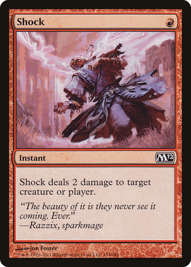 Shock — Magic 2012 — Magic: The Gathering