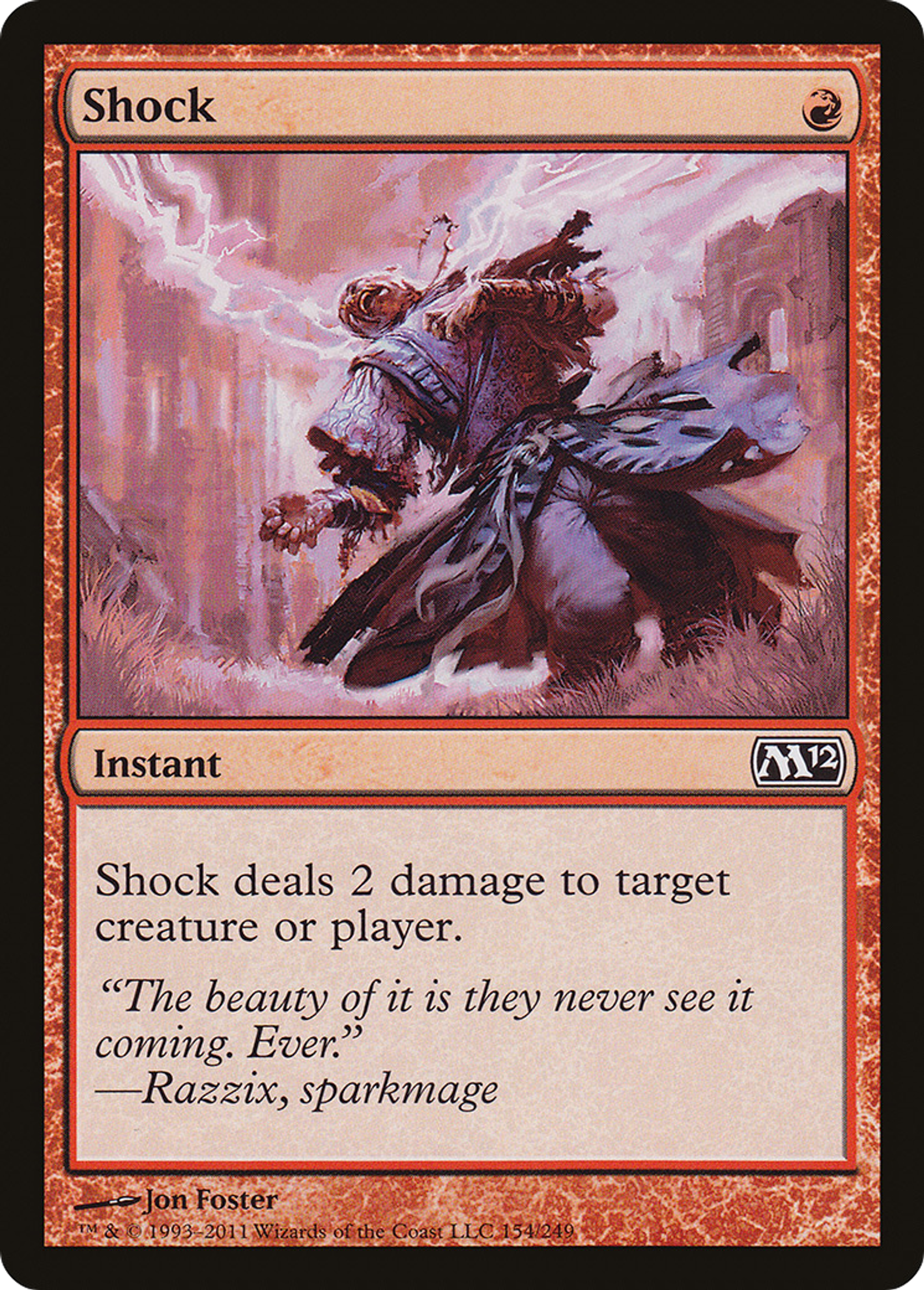 Shock — Magic 2012 — Magic: The Gathering