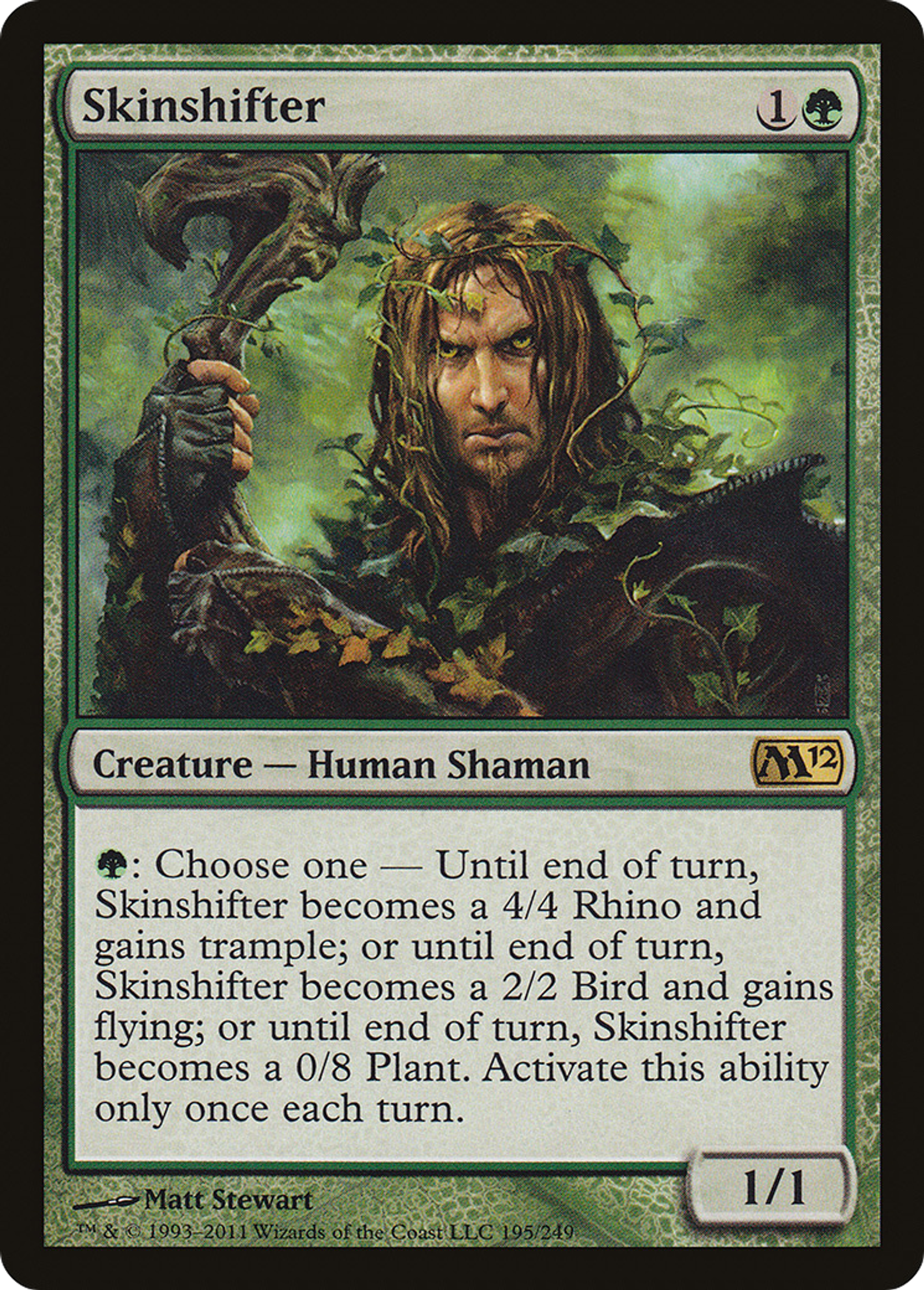 Skinshifter — Magic 2012 — Magic: The Gathering