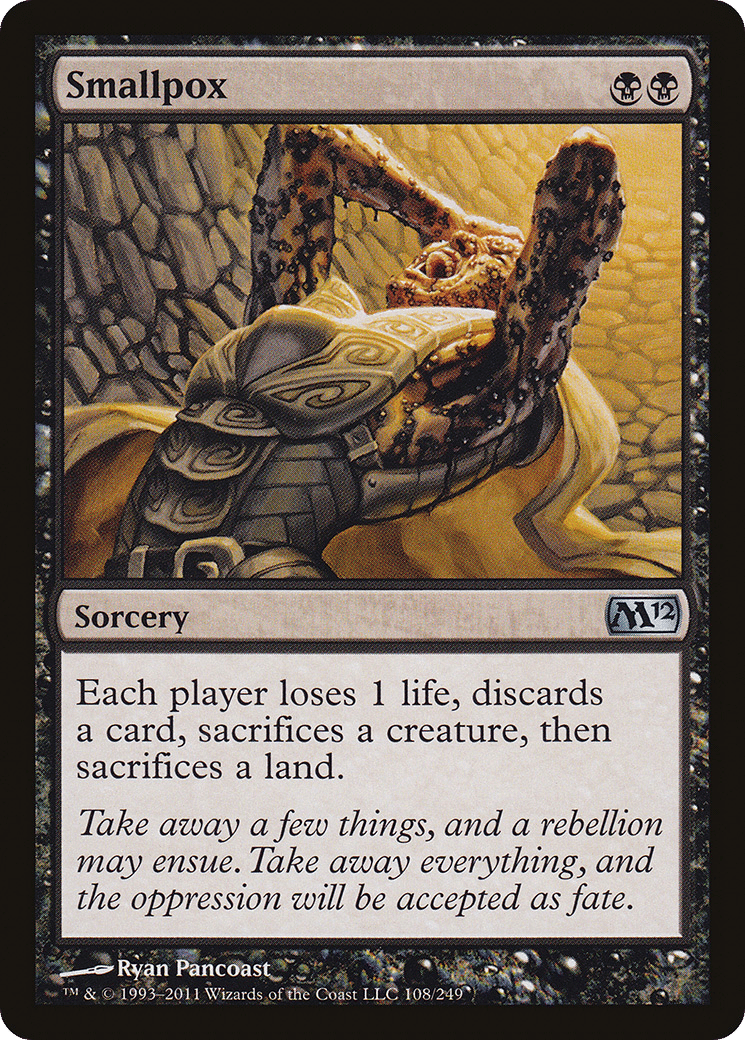 Smallpox — Magic 2012 — Magic: The Gathering