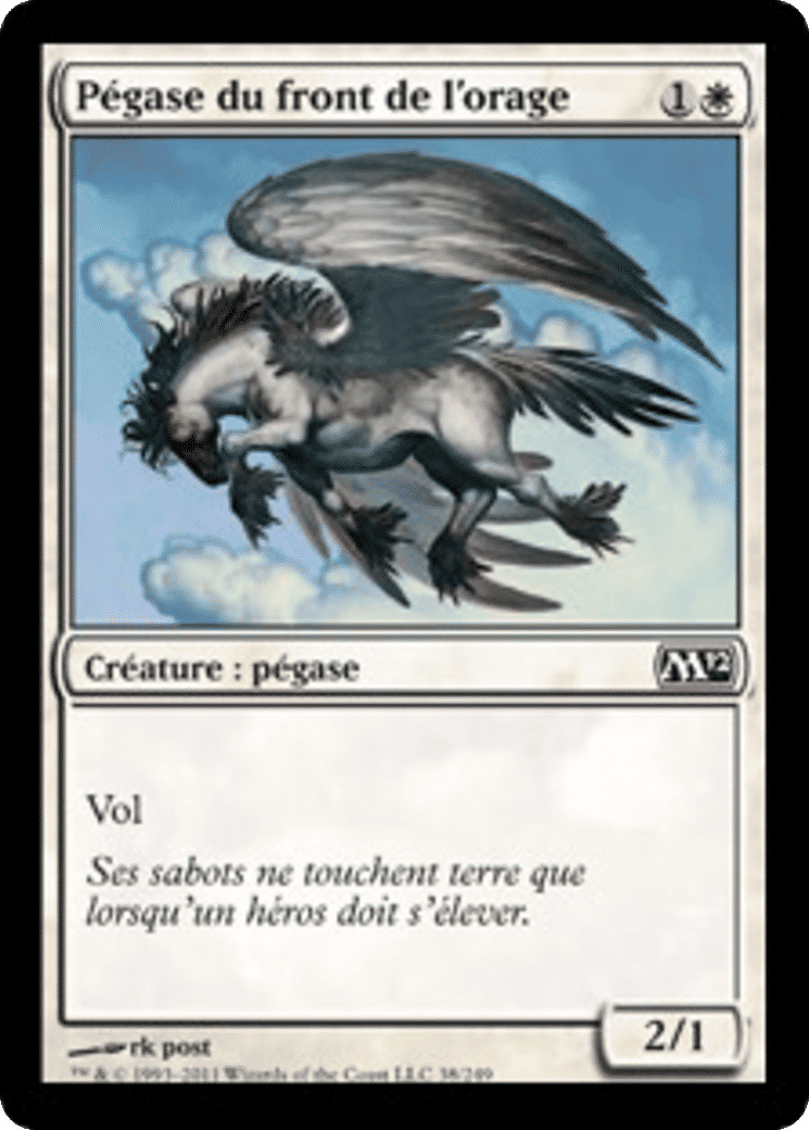 Pégase du front de l'orage — Magic 2012 — Magic: The Gathering