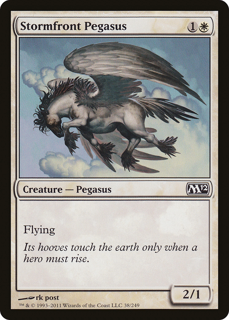 Stormfront Pegasus — Magic 2012 — Magic: The Gathering