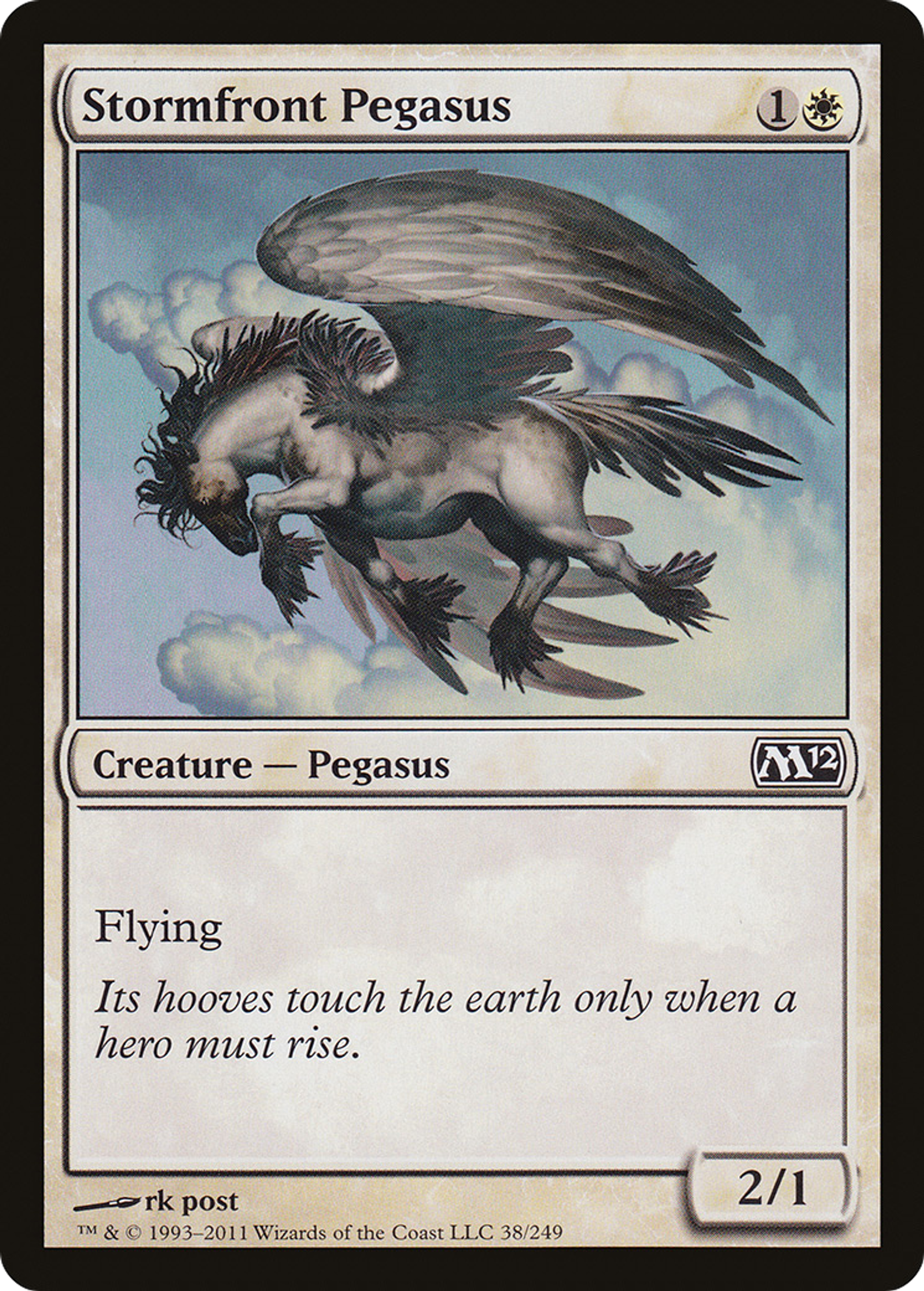 Pégase du front de l'orage — Magic 2012 — Magic: The Gathering