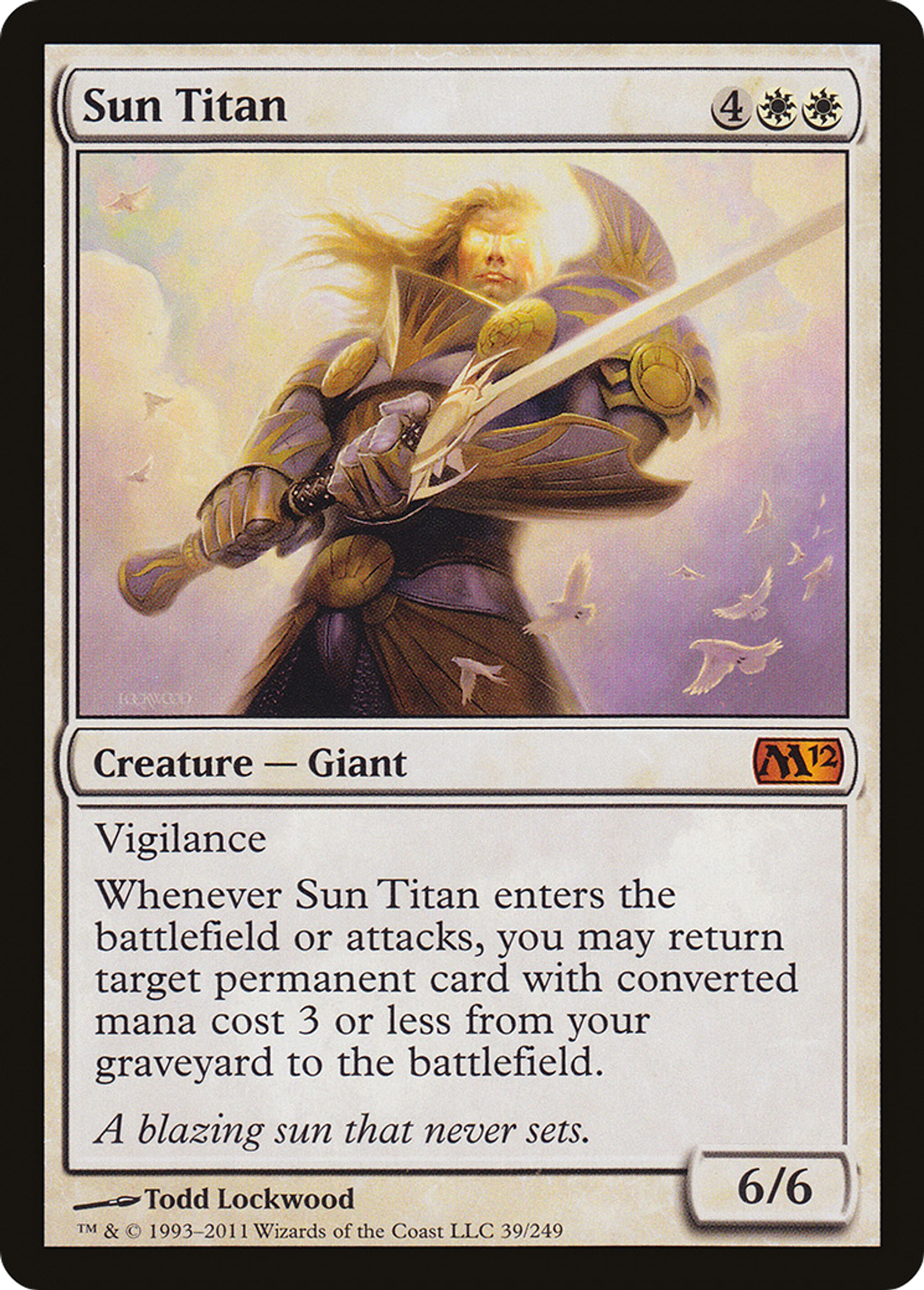 Titan solaire — Magic 2012 — Magic: The Gathering