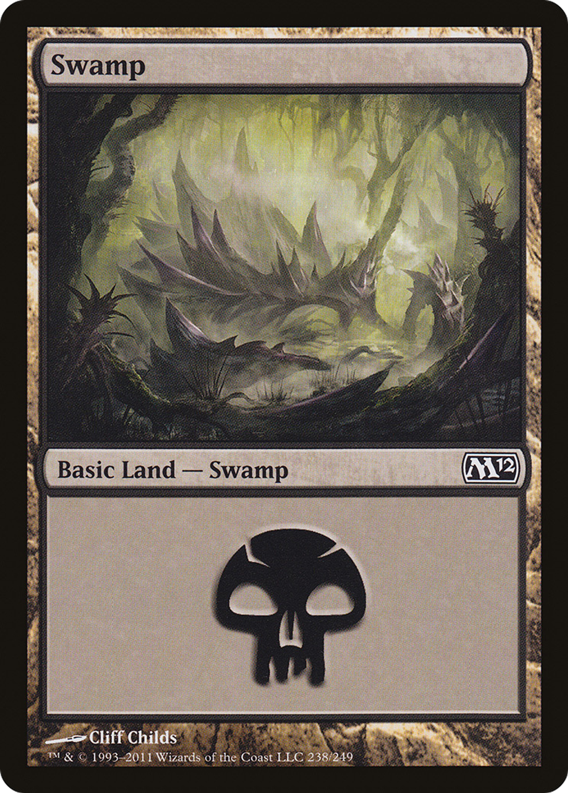 Swamp — Magic 2012 — Magic: The Gathering