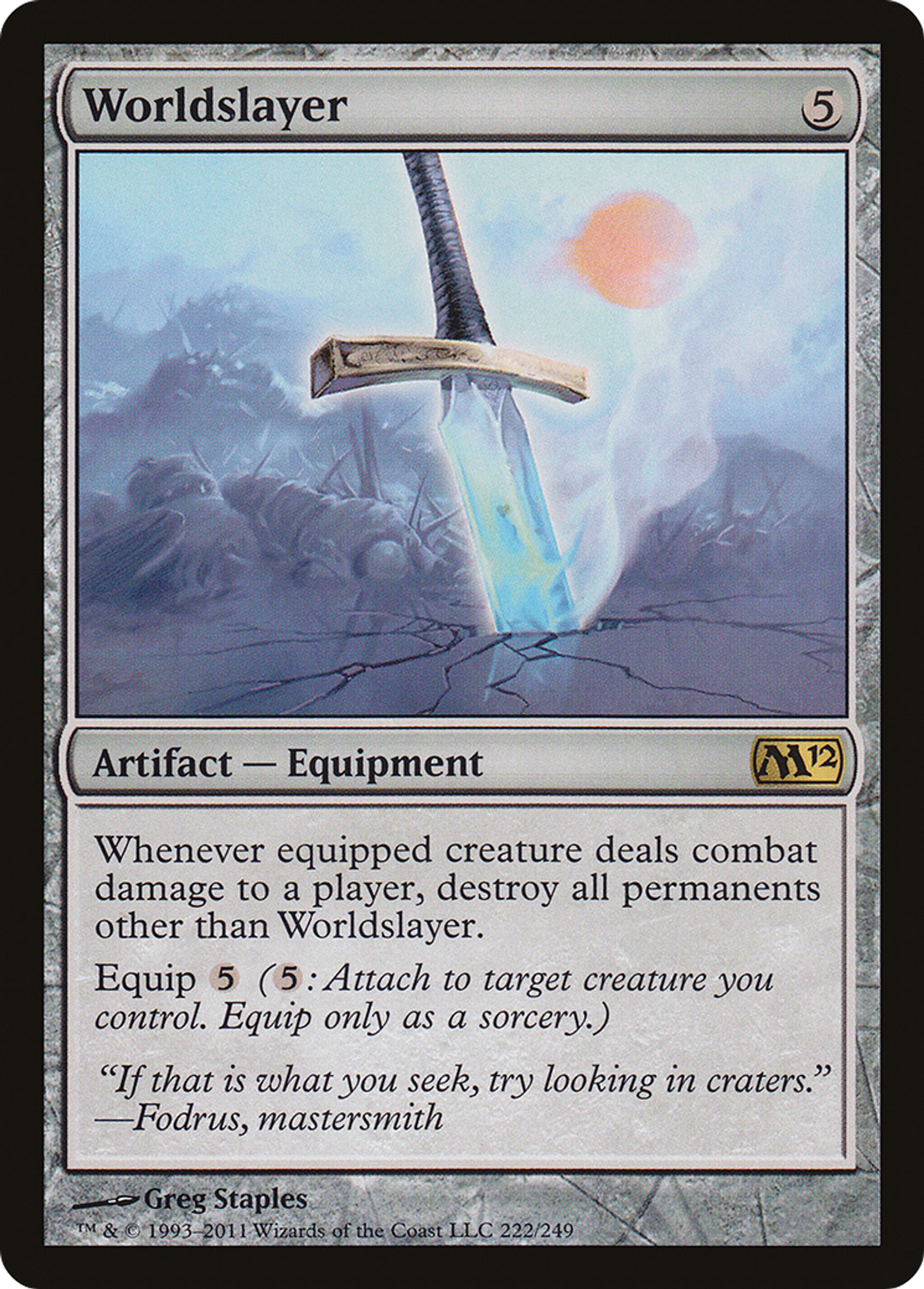 Pourfendeur de monde — Magic 2012 — Magic: The Gathering