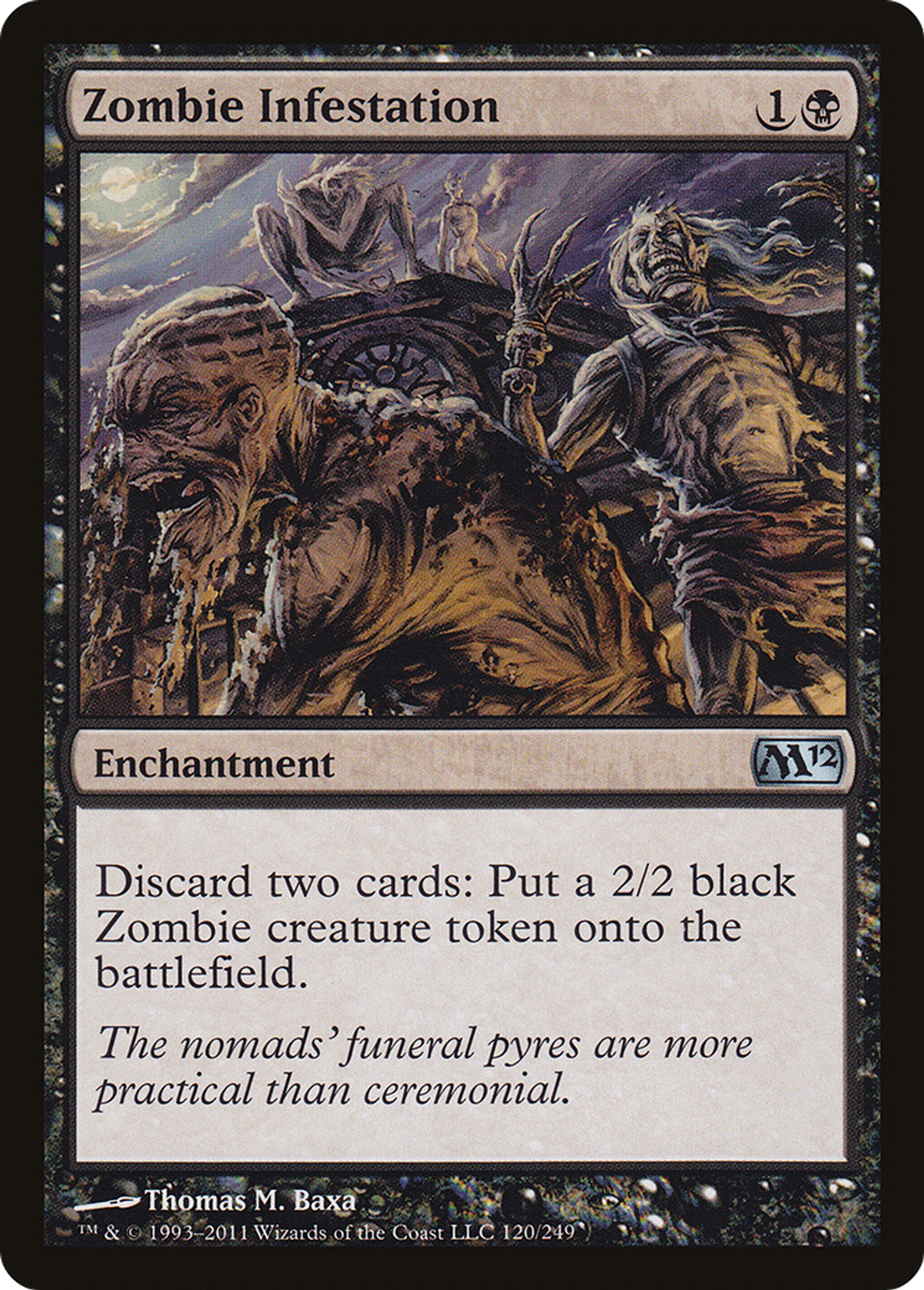 Zombie Infestation — Magic 2012 — Magic: The Gathering