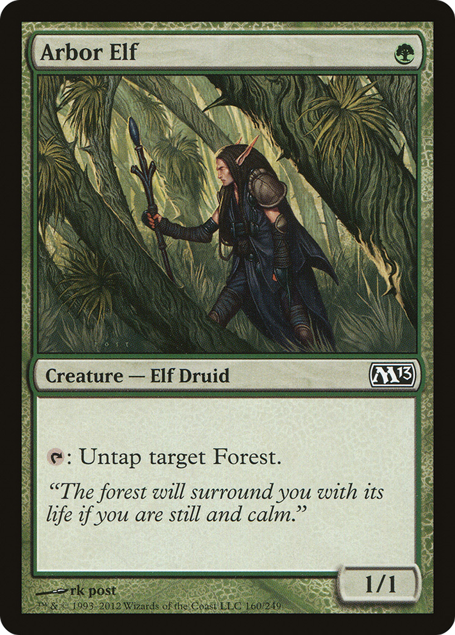 Arbor Elf — Magic 2013 — Magic: The Gathering