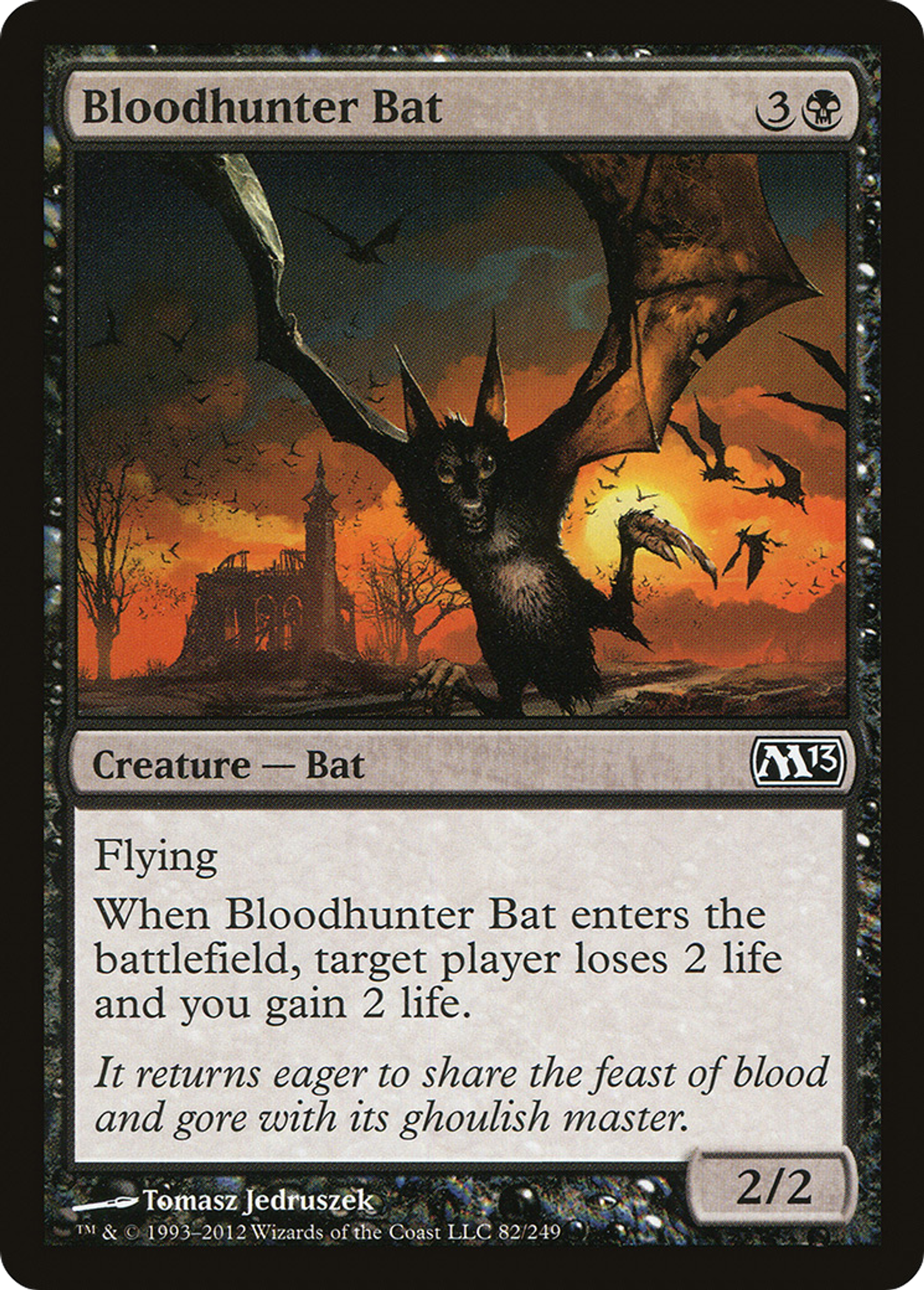 Bloodhunter Bat — Magic 2013 — Magic: The Gathering