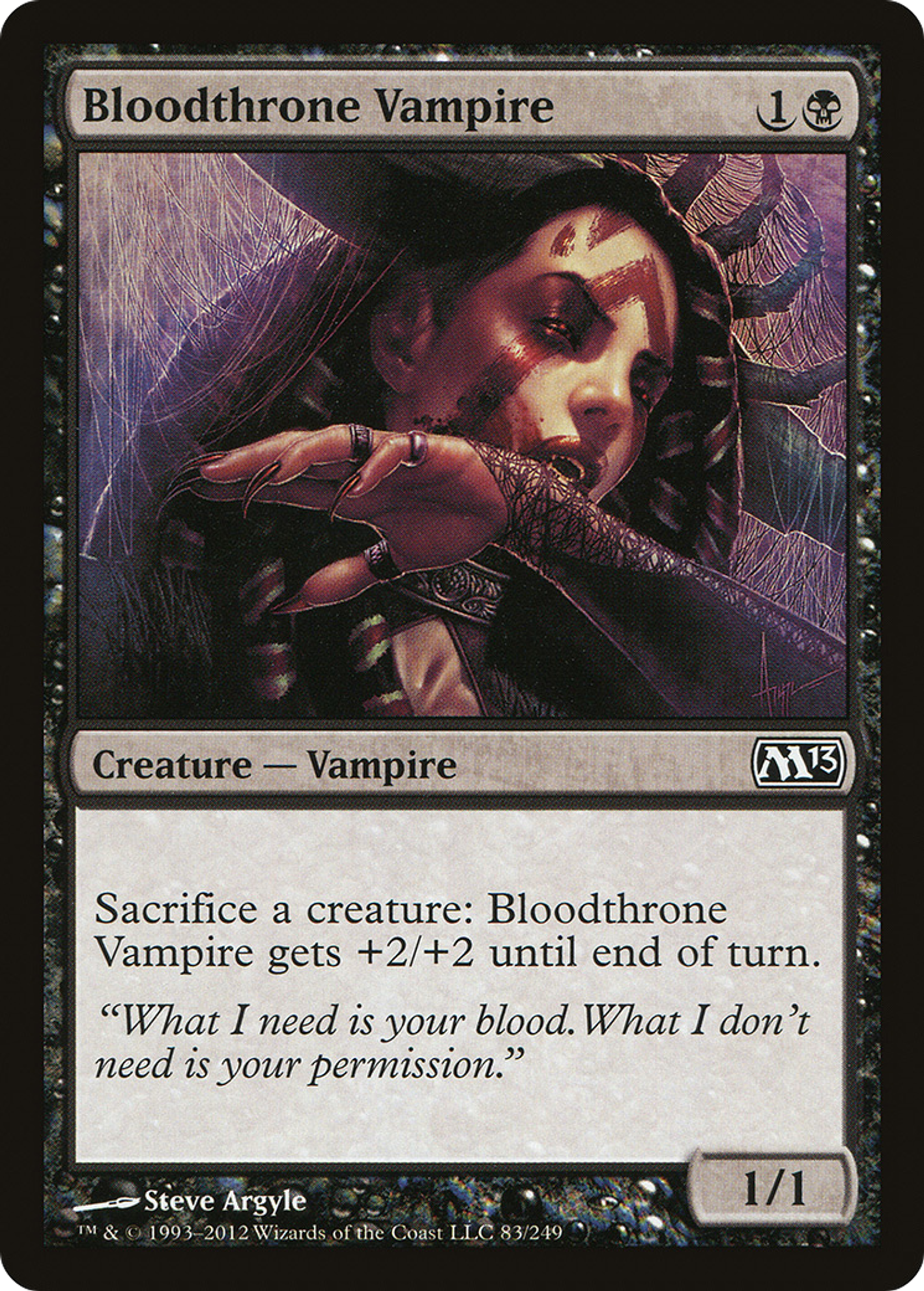 Vampire du trône de sang — Magic 2013 — Magic: The Gathering