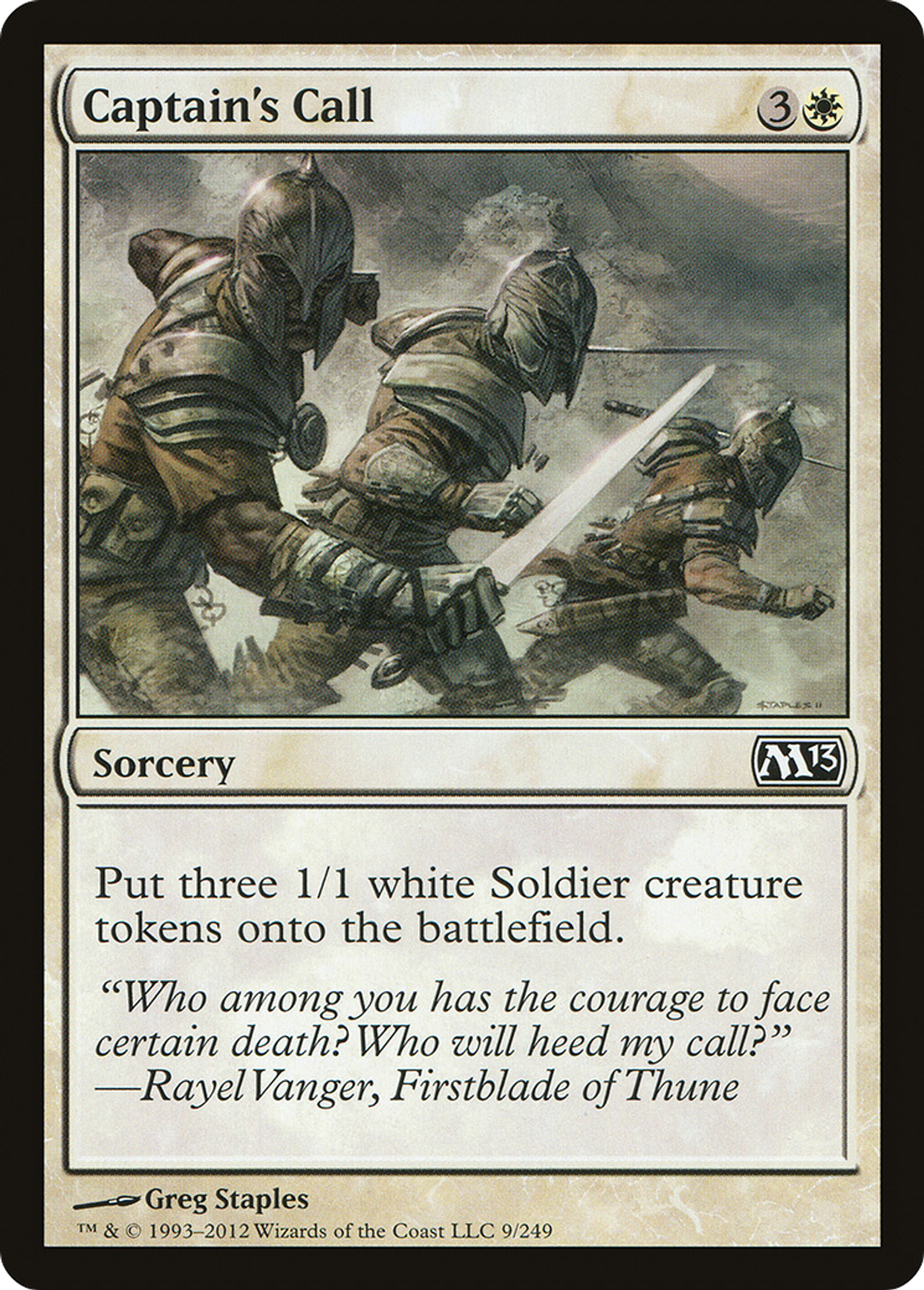 Captain's Call — Magic 2013 — Magic: The Gathering