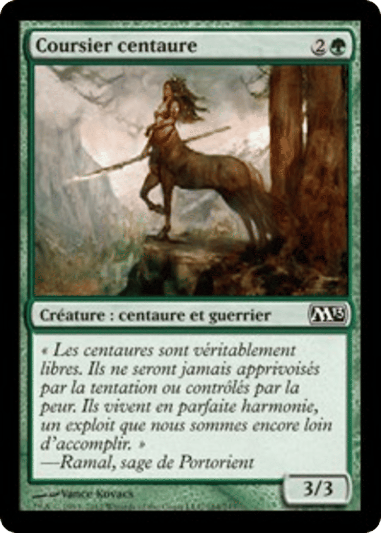 Coursier centaure — Magic 2013 — Magic: The Gathering