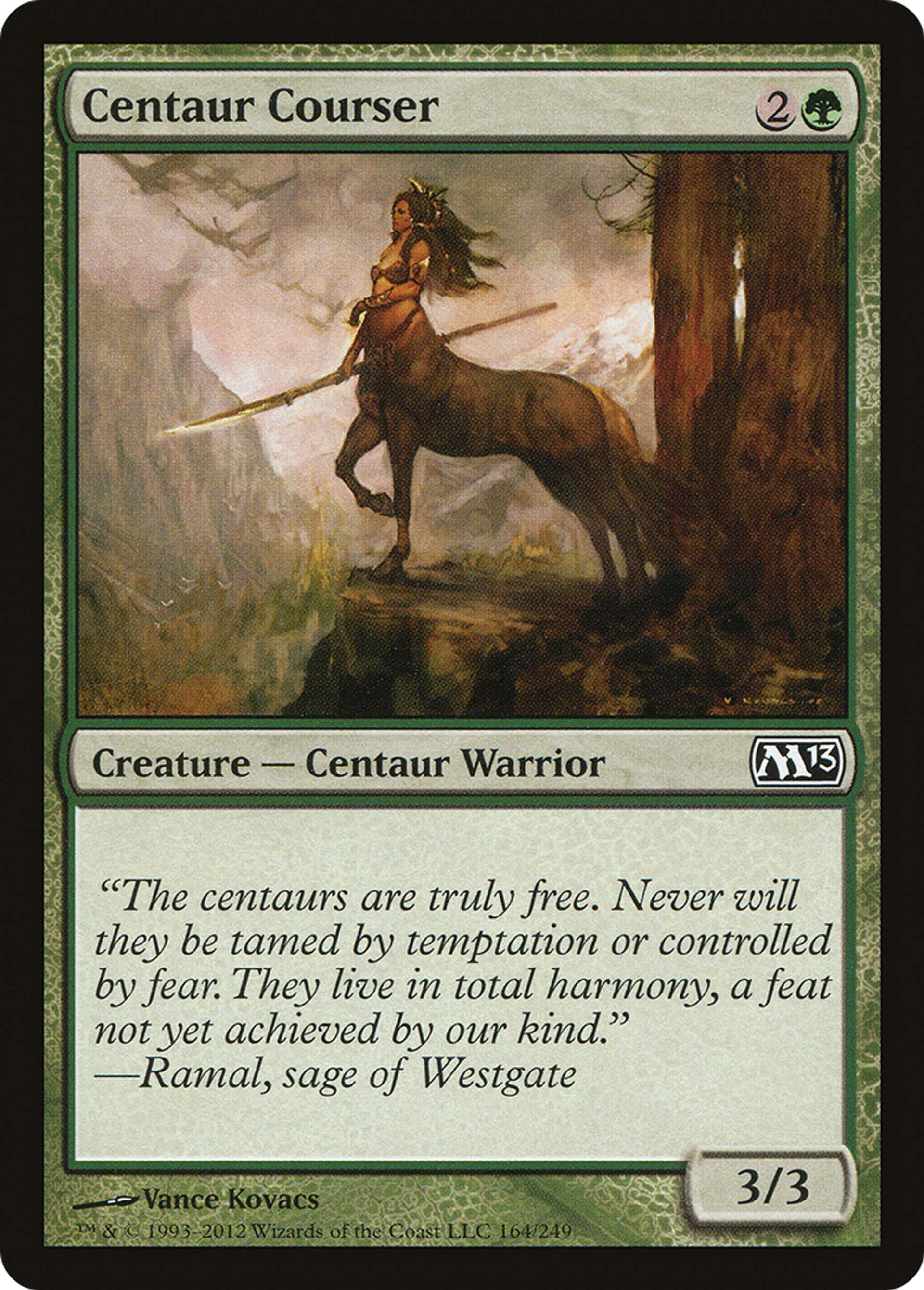 Centaur Courser — Magic 2013 — Magic: The Gathering