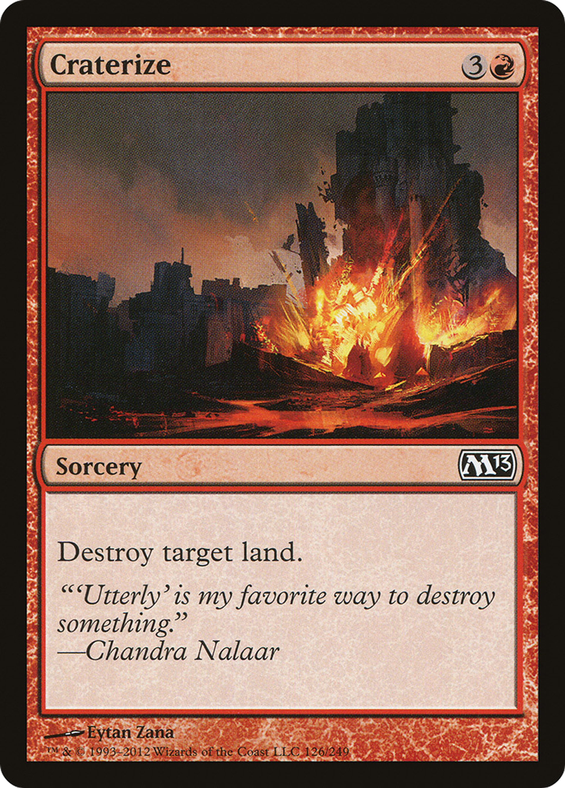 Cratèriser — Magic 2013 — Magic: The Gathering