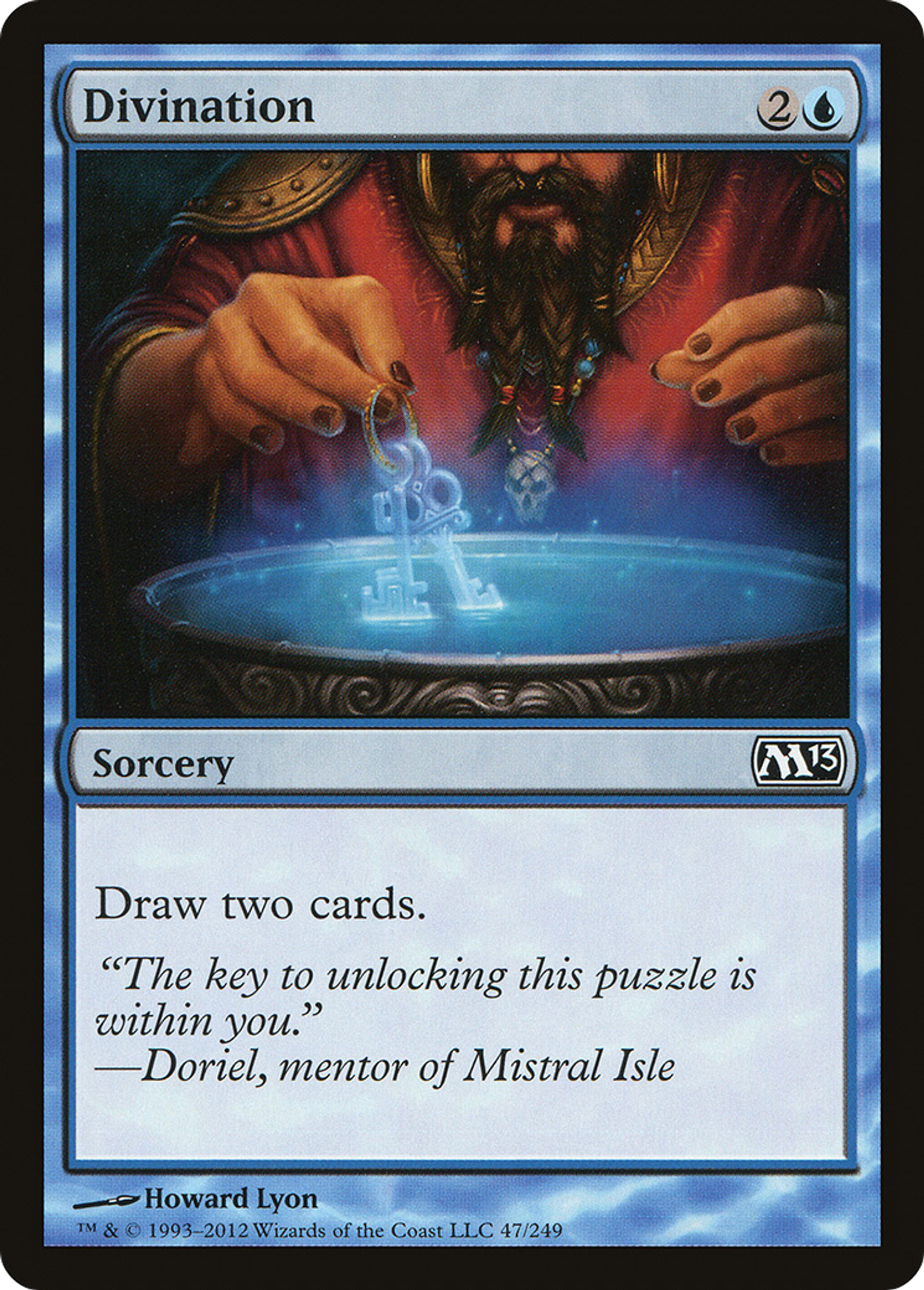 Divination — Magic 2013 — Magic: The Gathering