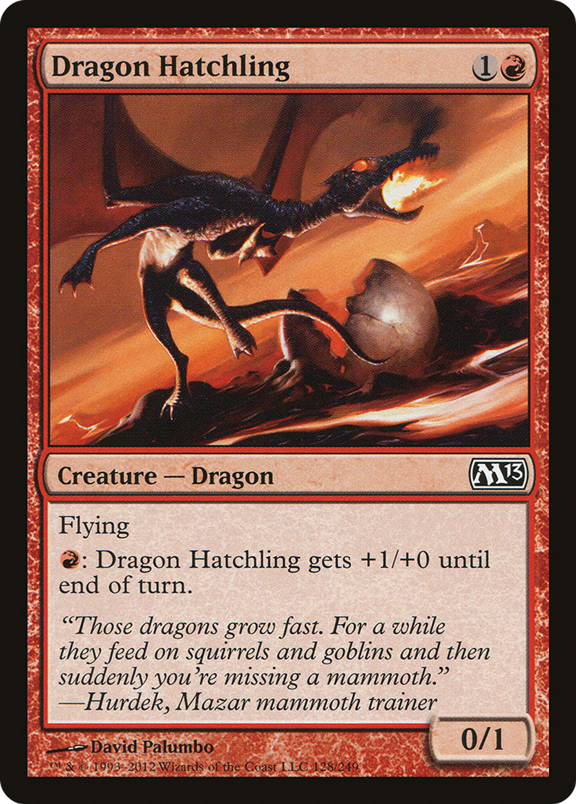 Dragon Hatchling — Magic 2013 — Magic: The Gathering
