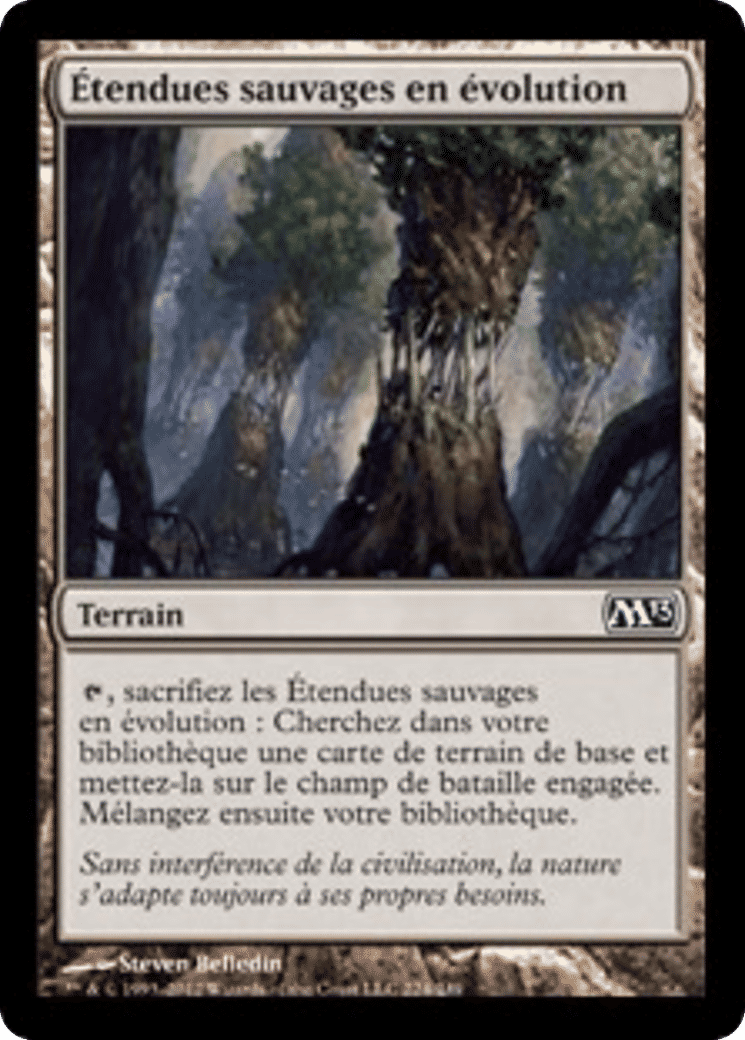 Étendues sauvages en évolution — Magic 2013 — Magic: The Gathering