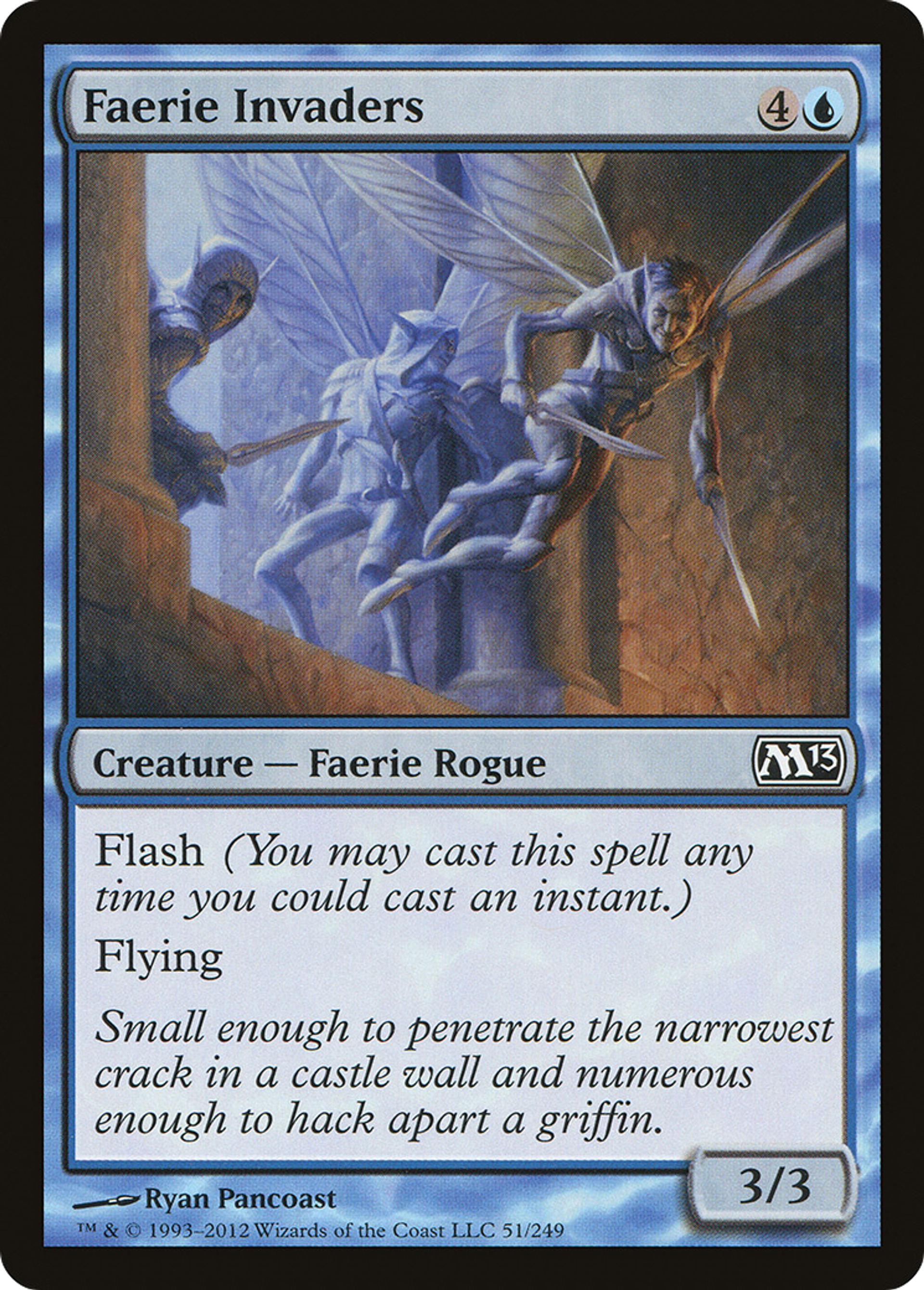 Faerie Invaders — Magic 2013 — Magic: The Gathering
