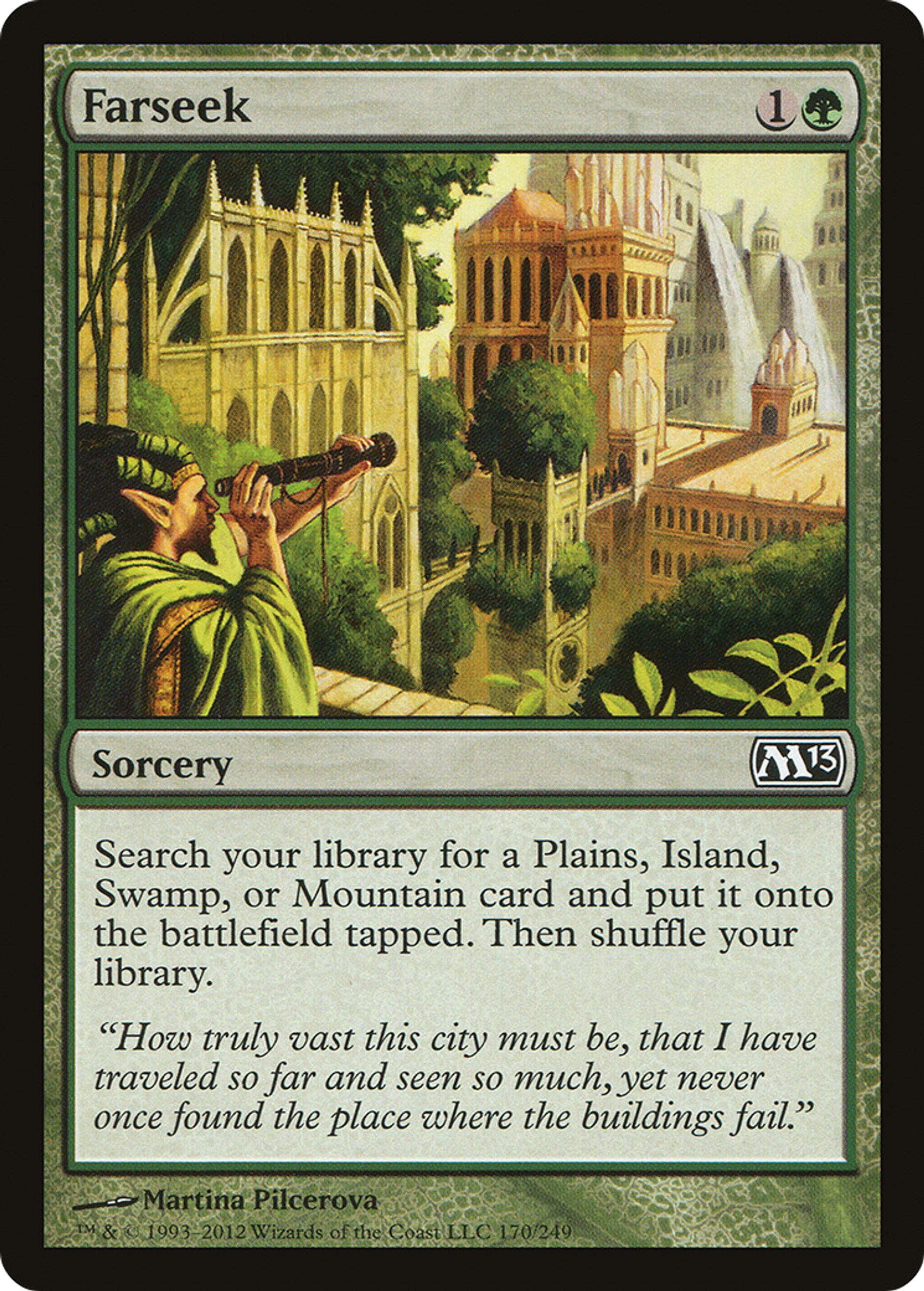 Farseek — Magic 2013 — Magic: The Gathering