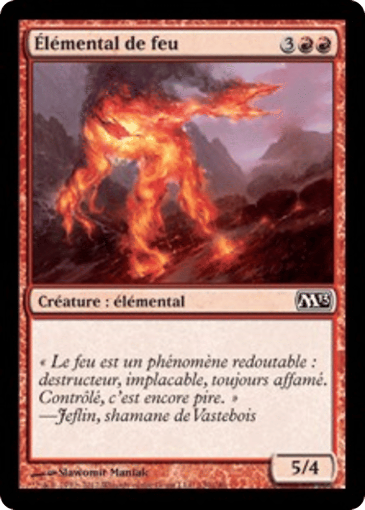 Élémental de feu — Magic 2013 — Magic: The Gathering