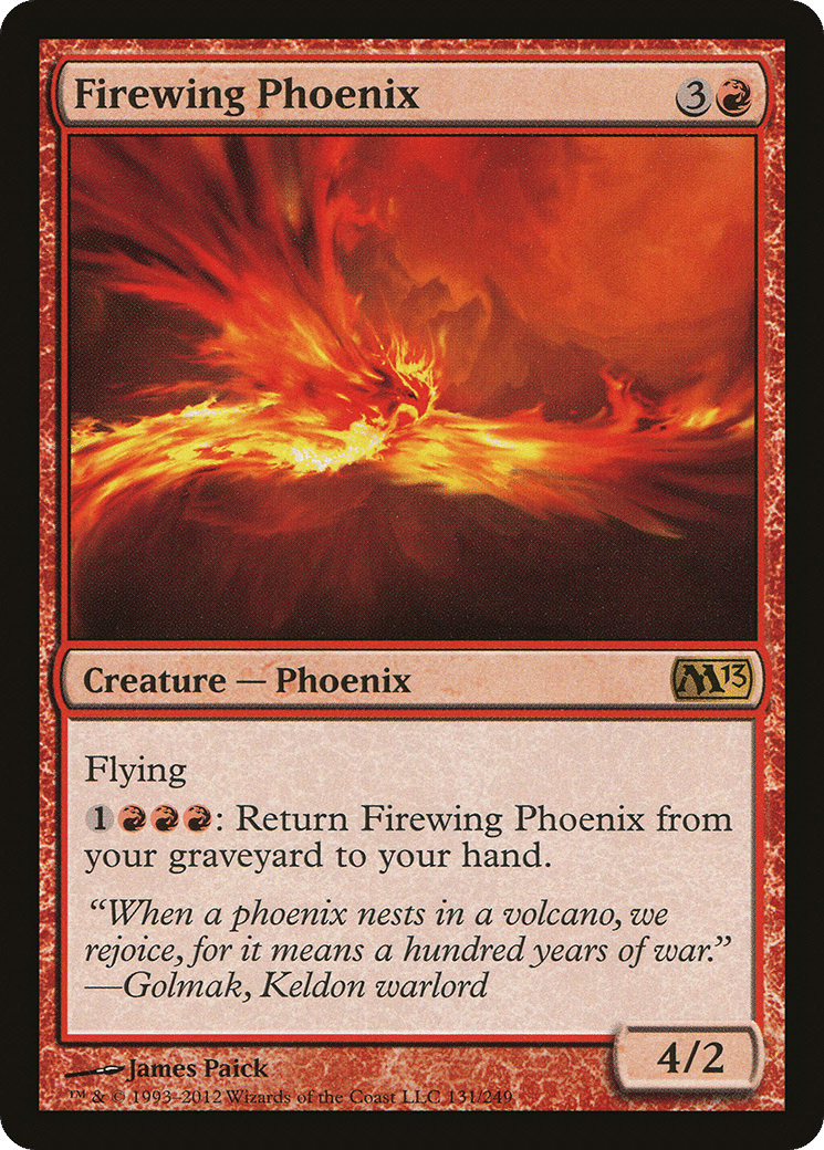 Firewing Phoenix — Magic 2013 — Magic: The Gathering