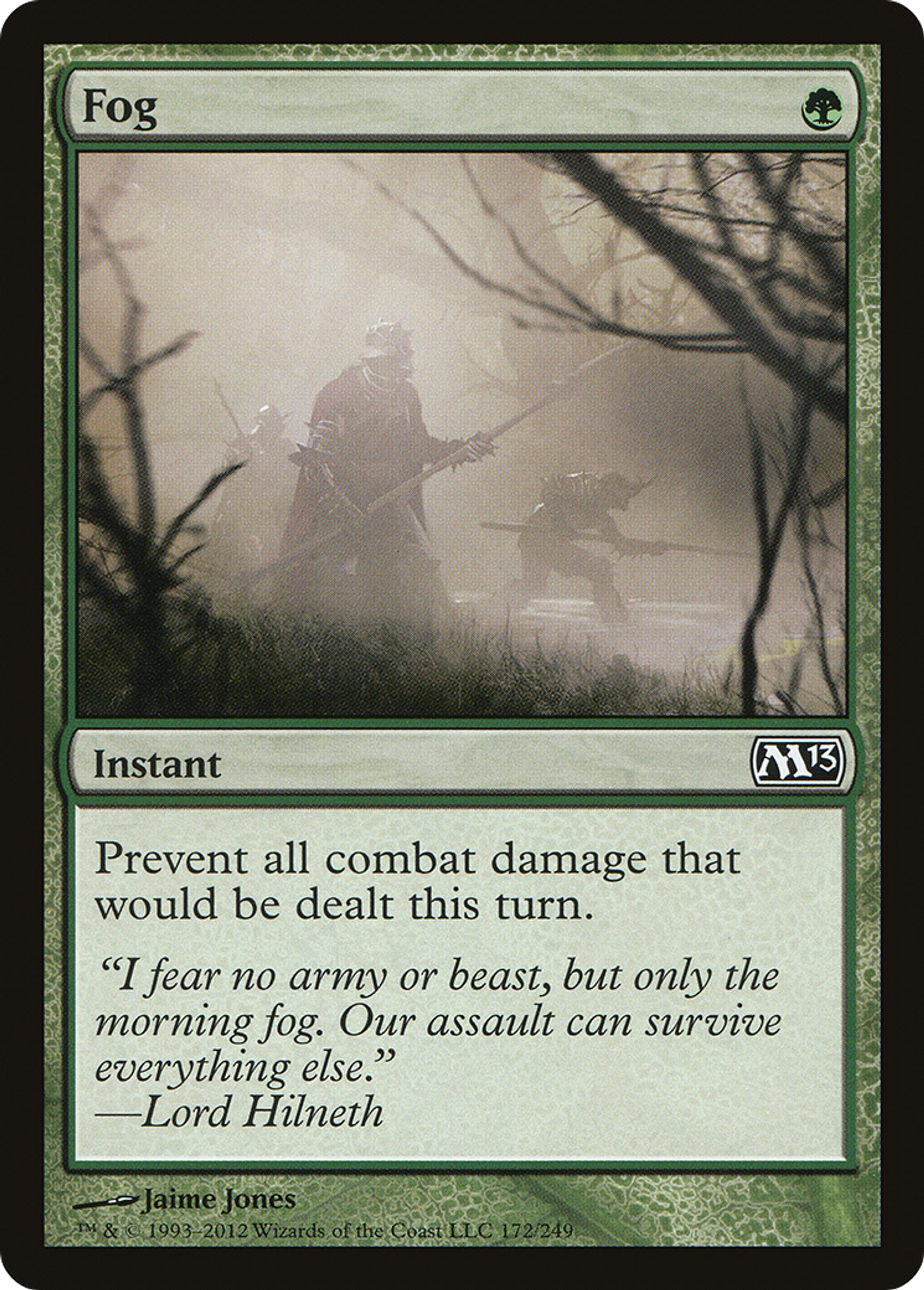 Brouillard — Magic 2013 — Magic: The Gathering