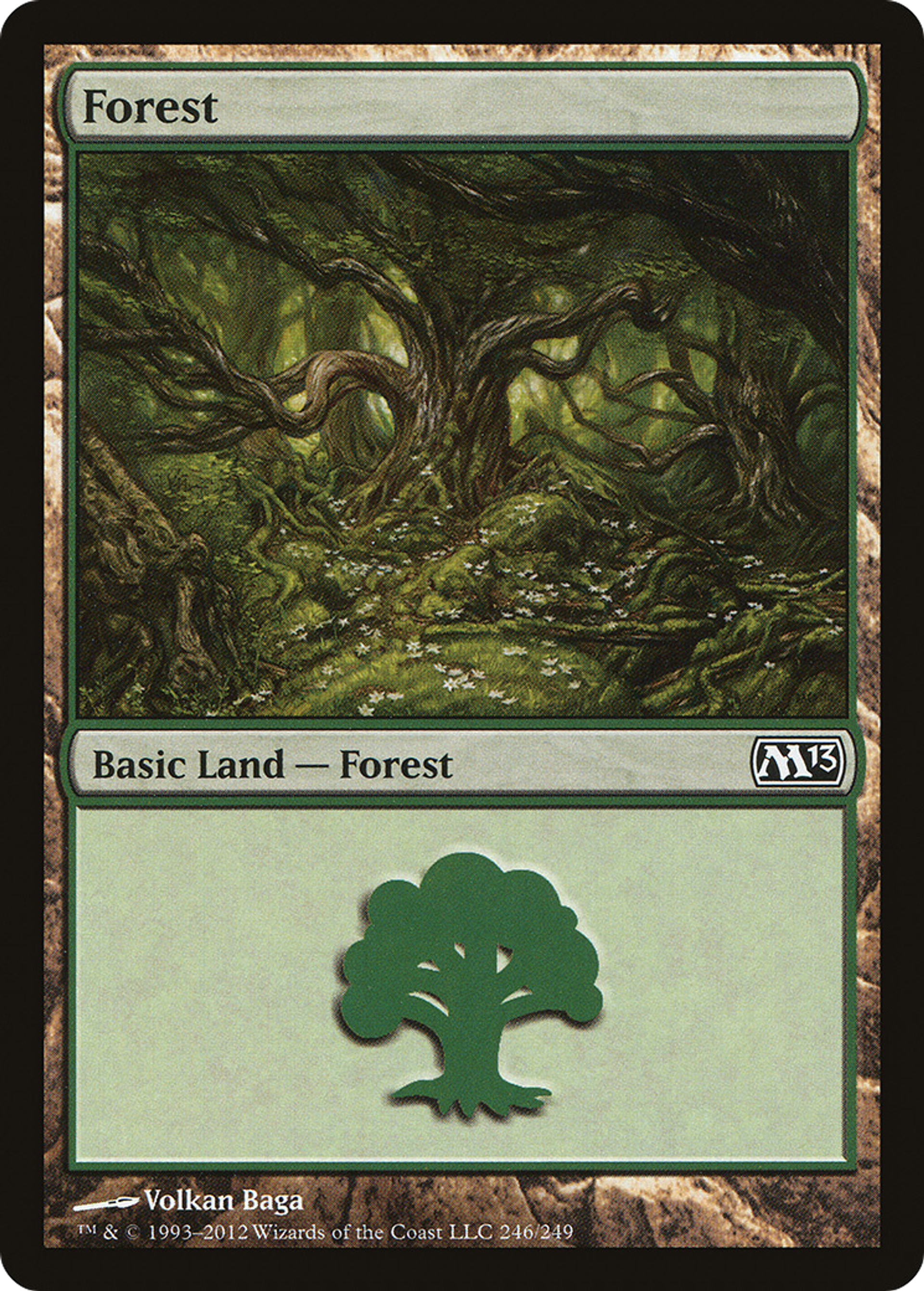 Forest — Magic 2013 — Magic: The Gathering