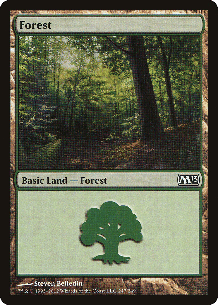 Forest — Magic 2013 — Magic: The Gathering