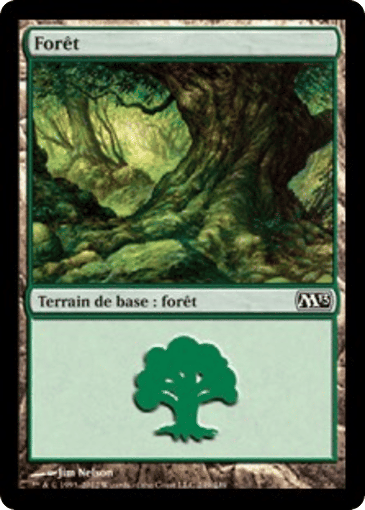Forêt — Magic 2013 — Magic: The Gathering