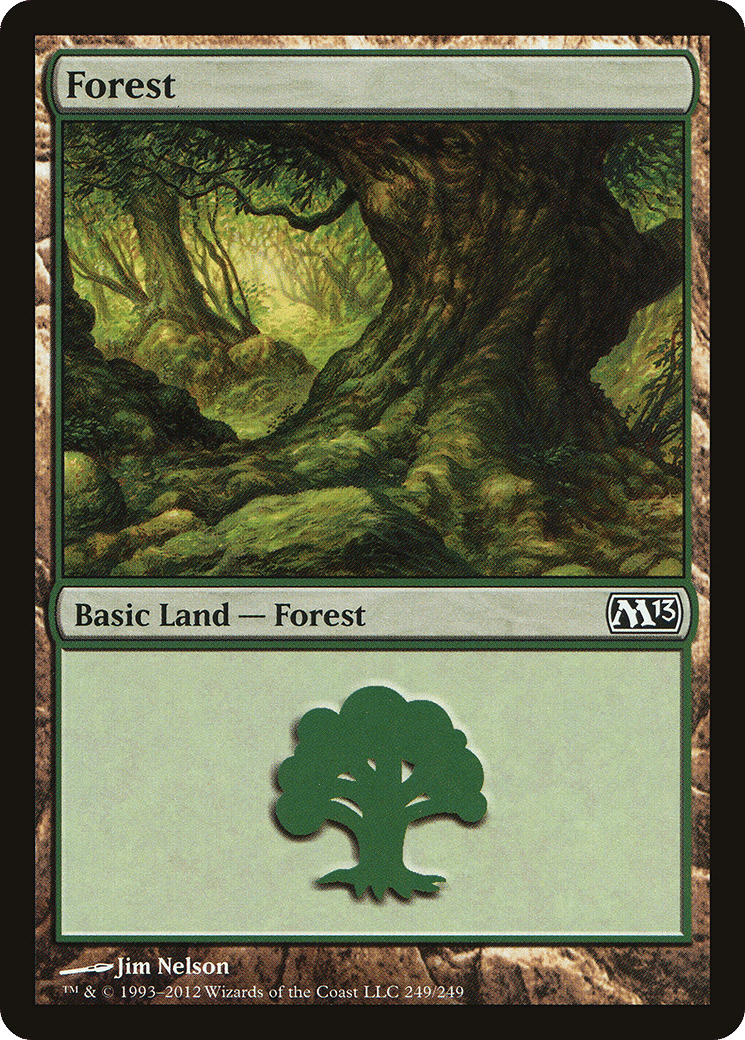 Forest — Magic 2013 — Magic: The Gathering