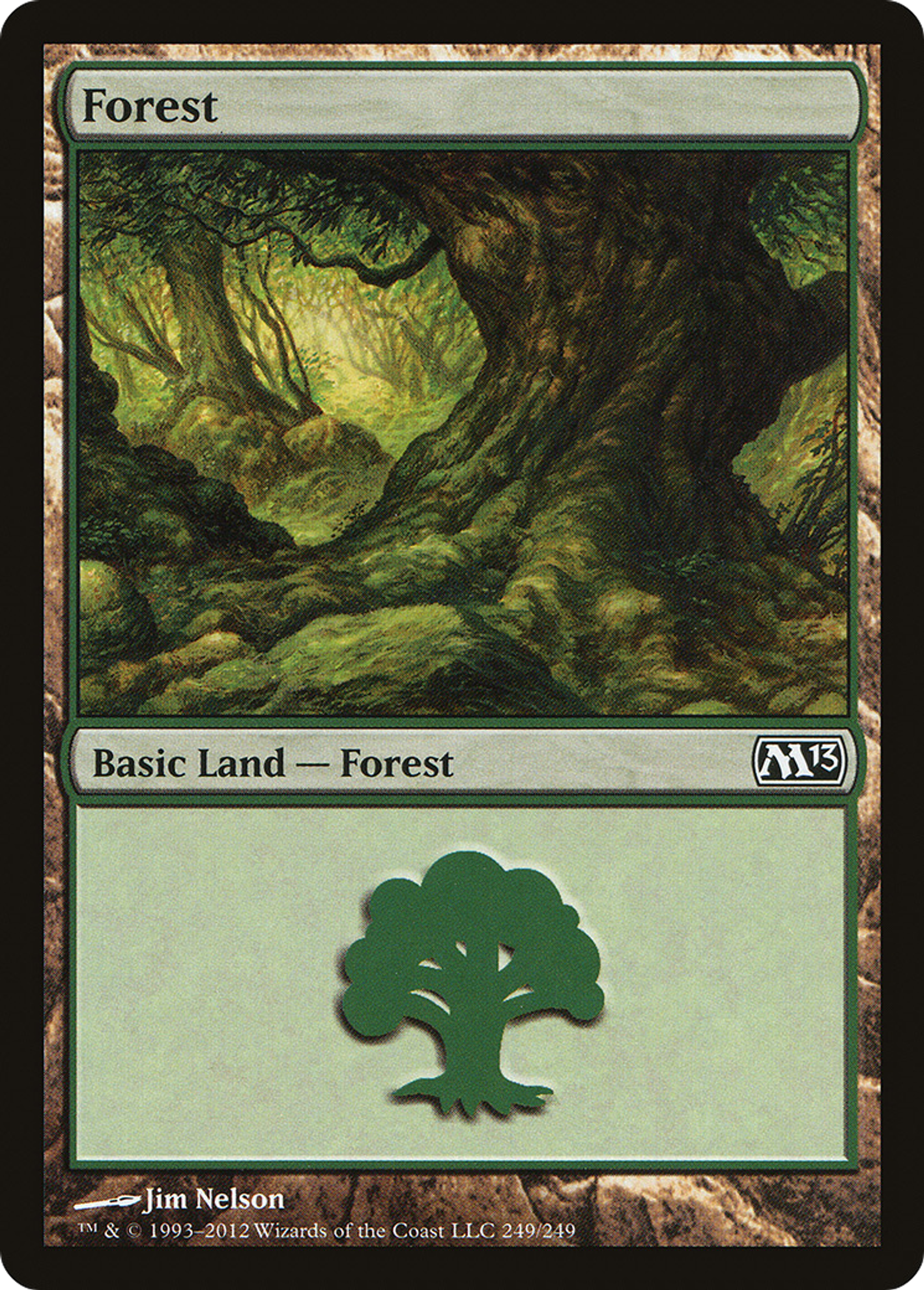 Forest — Magic 2013 — Magic: The Gathering