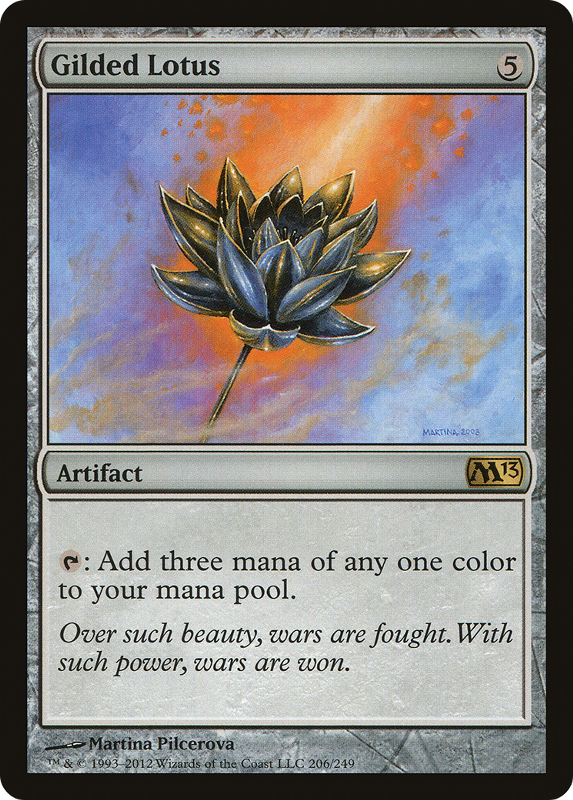 Gilded Lotus — Magic 2013 — Magic: The Gathering