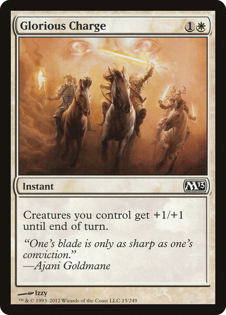 Glorious Charge — Magic 2013 — Magic: The Gathering