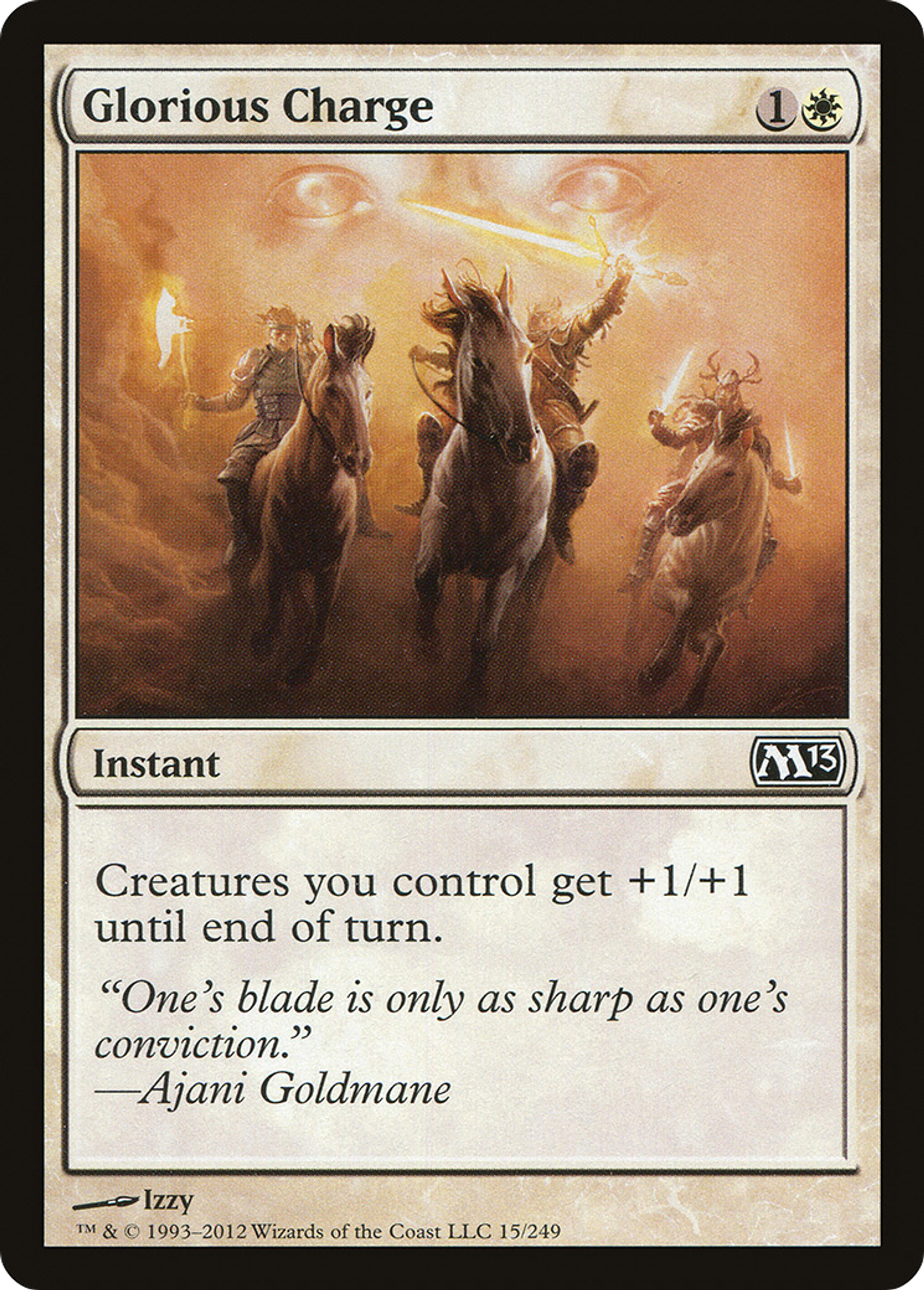 Glorious Charge — Magic 2013 — Magic: The Gathering
