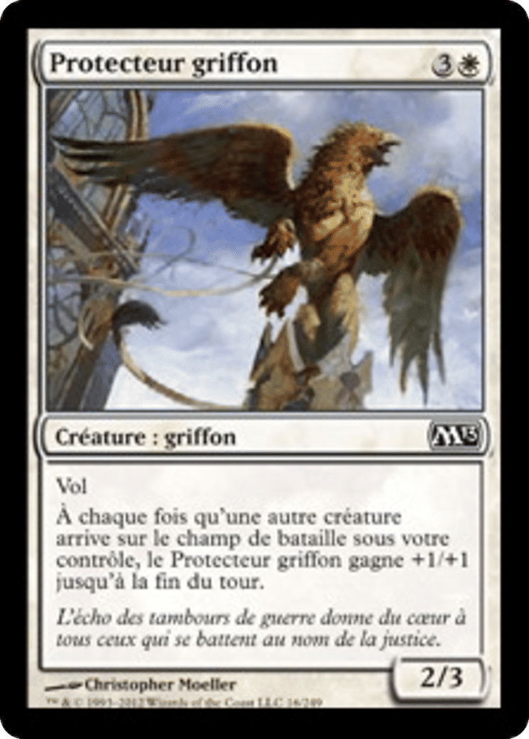Protecteur griffon — Magic 2013 — Magic: The Gathering