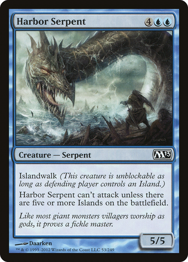 Harbor Serpent — Magic 2013 — Magic: The Gathering