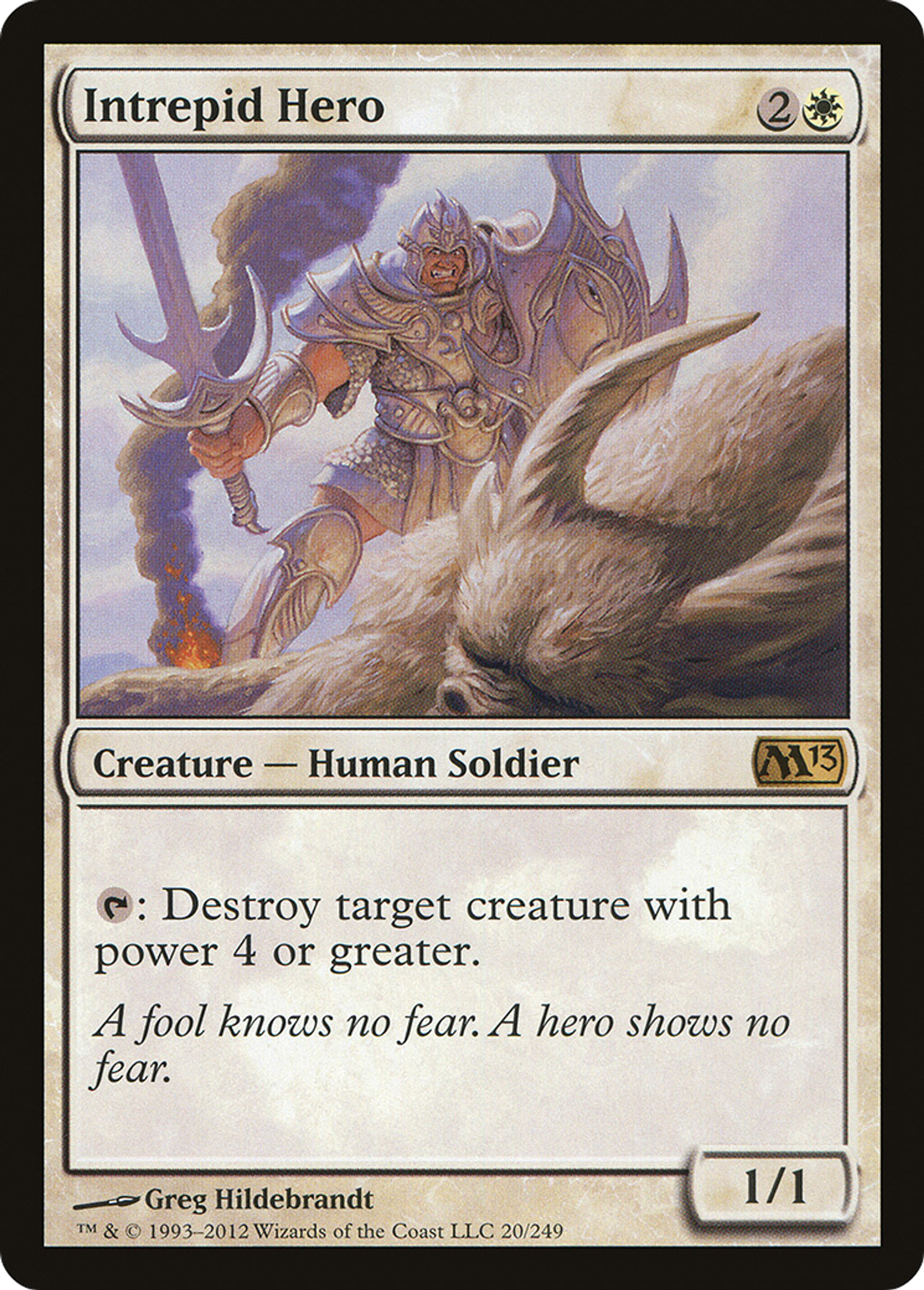 Héros intrépide — Magic 2013 — Magic: The Gathering