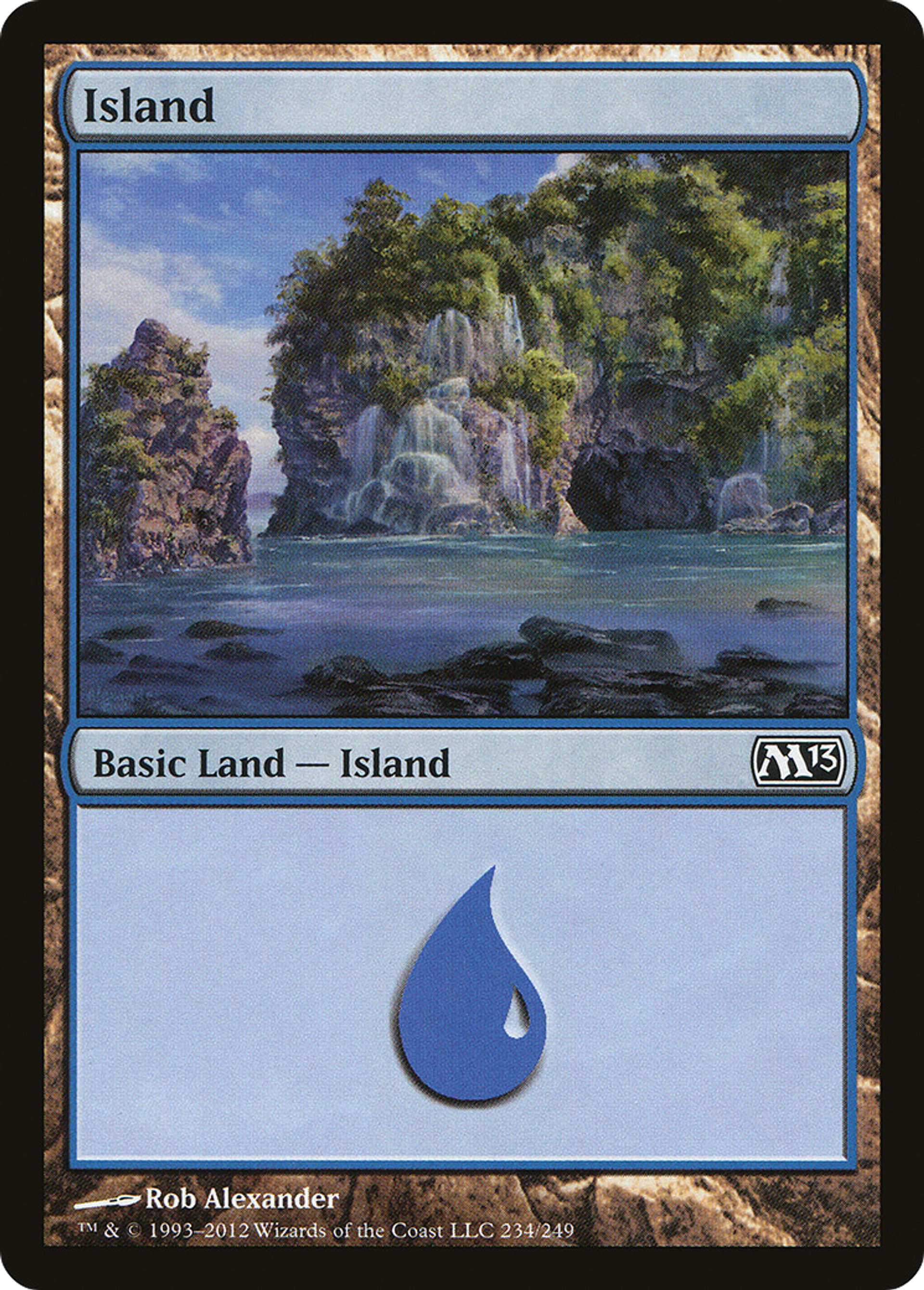 Island — Magic 2013 — Magic: The Gathering