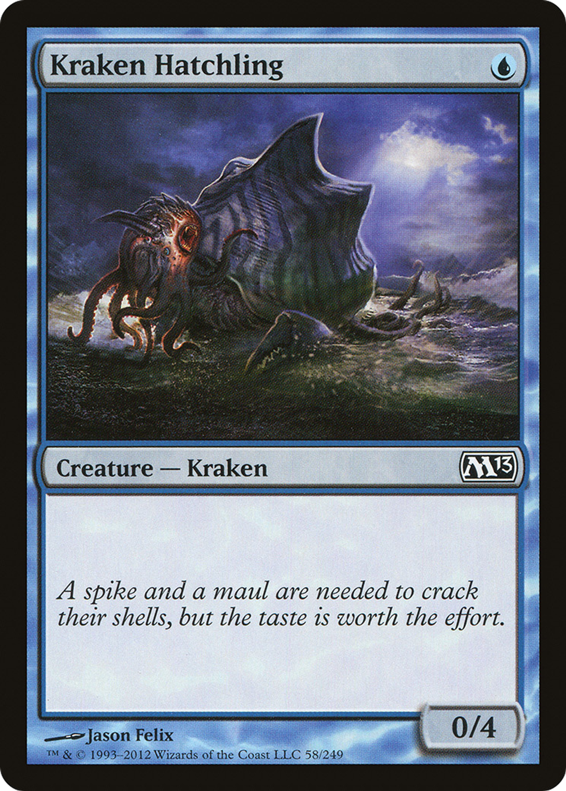 Progéniture kraken — Magic 2013 — Magic: The Gathering
