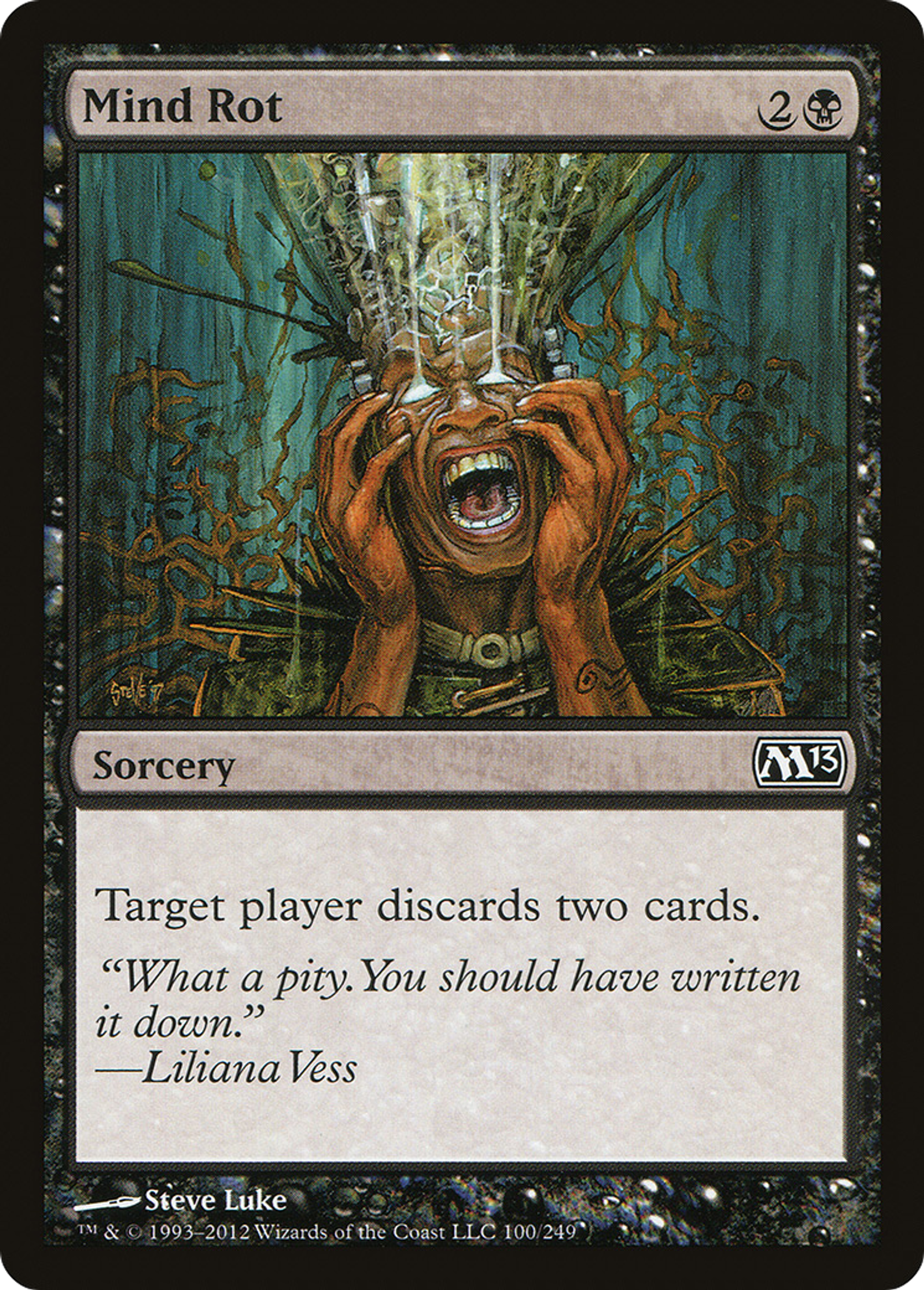 Mind Rot — Magic 2013 — Magic: The Gathering