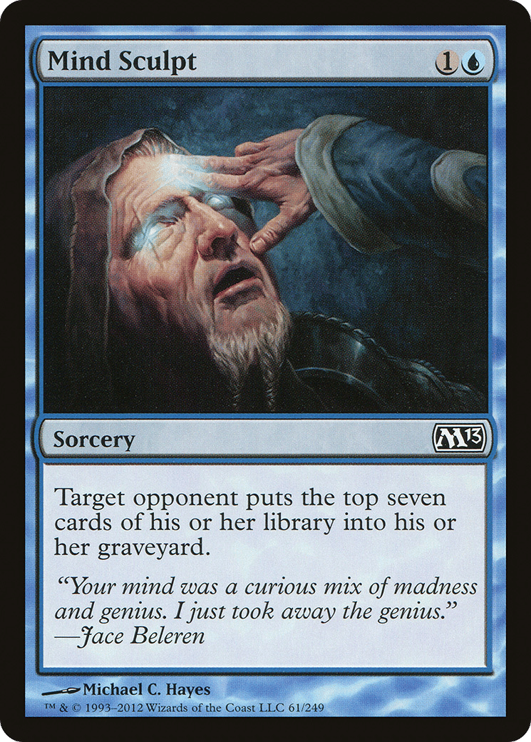 Mind Sculpt — Magic 2013 — Magic: The Gathering