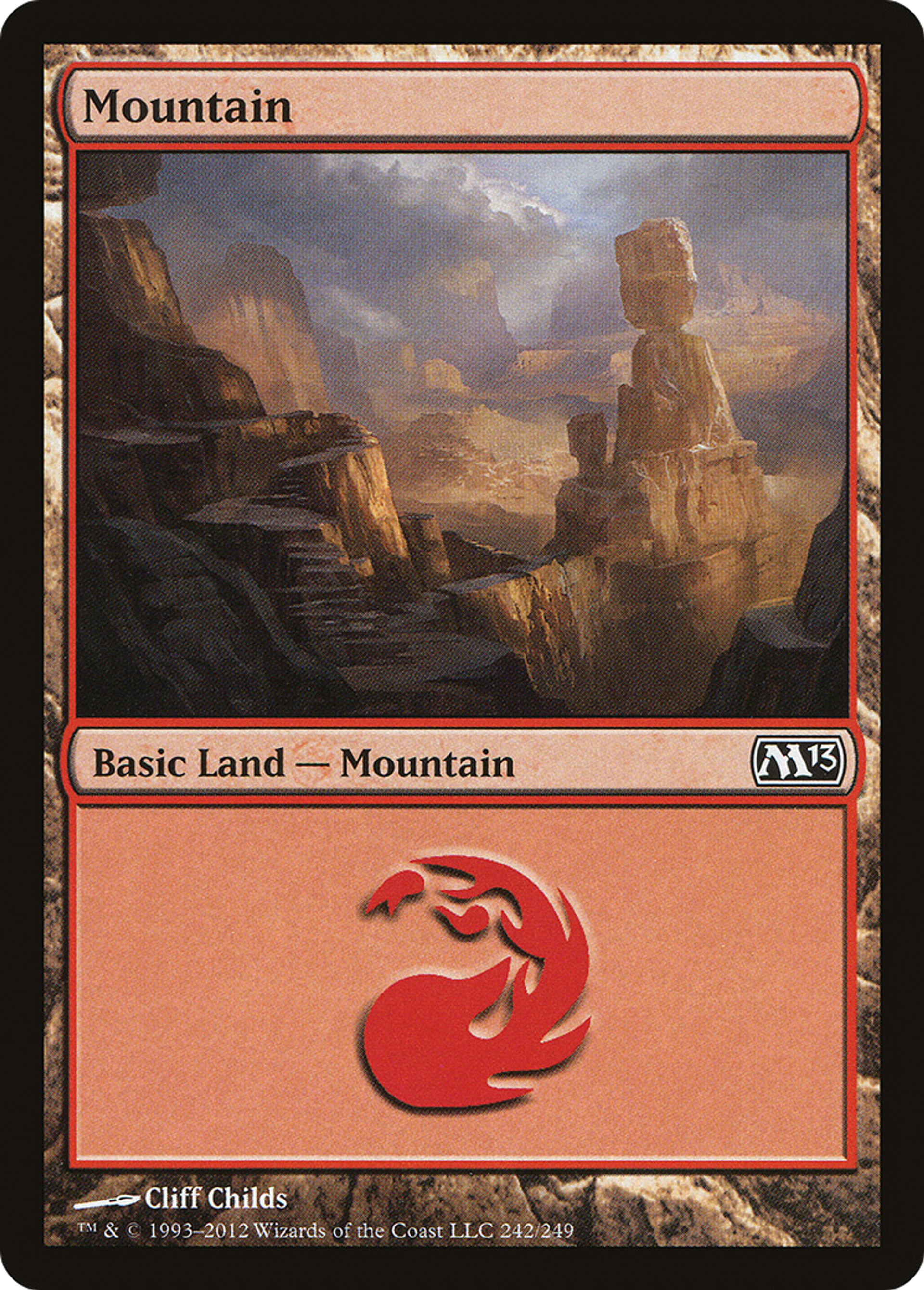 Mountain — Magic 2013 — Magic: The Gathering