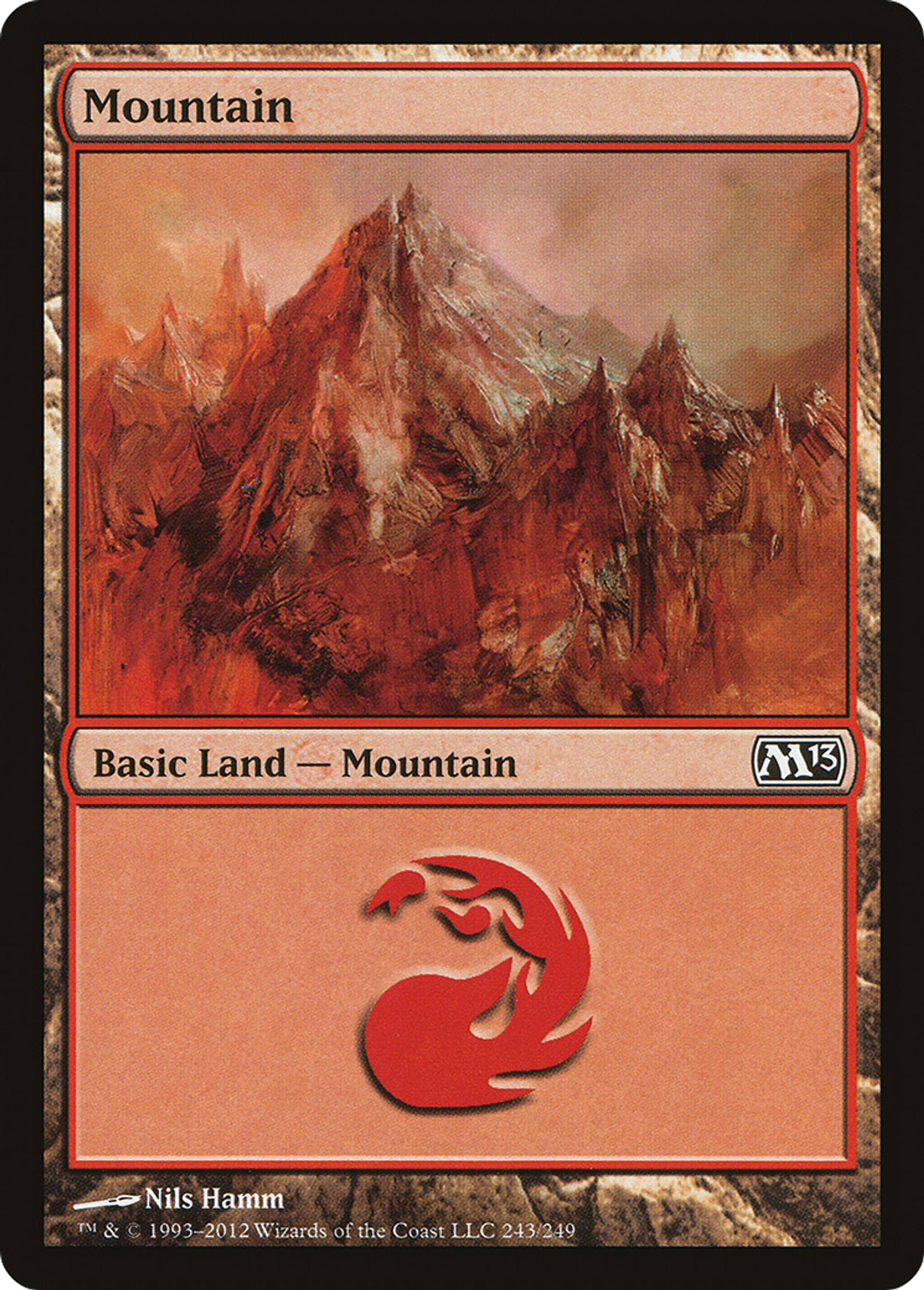 Mountain — Magic 2013 — Magic: The Gathering