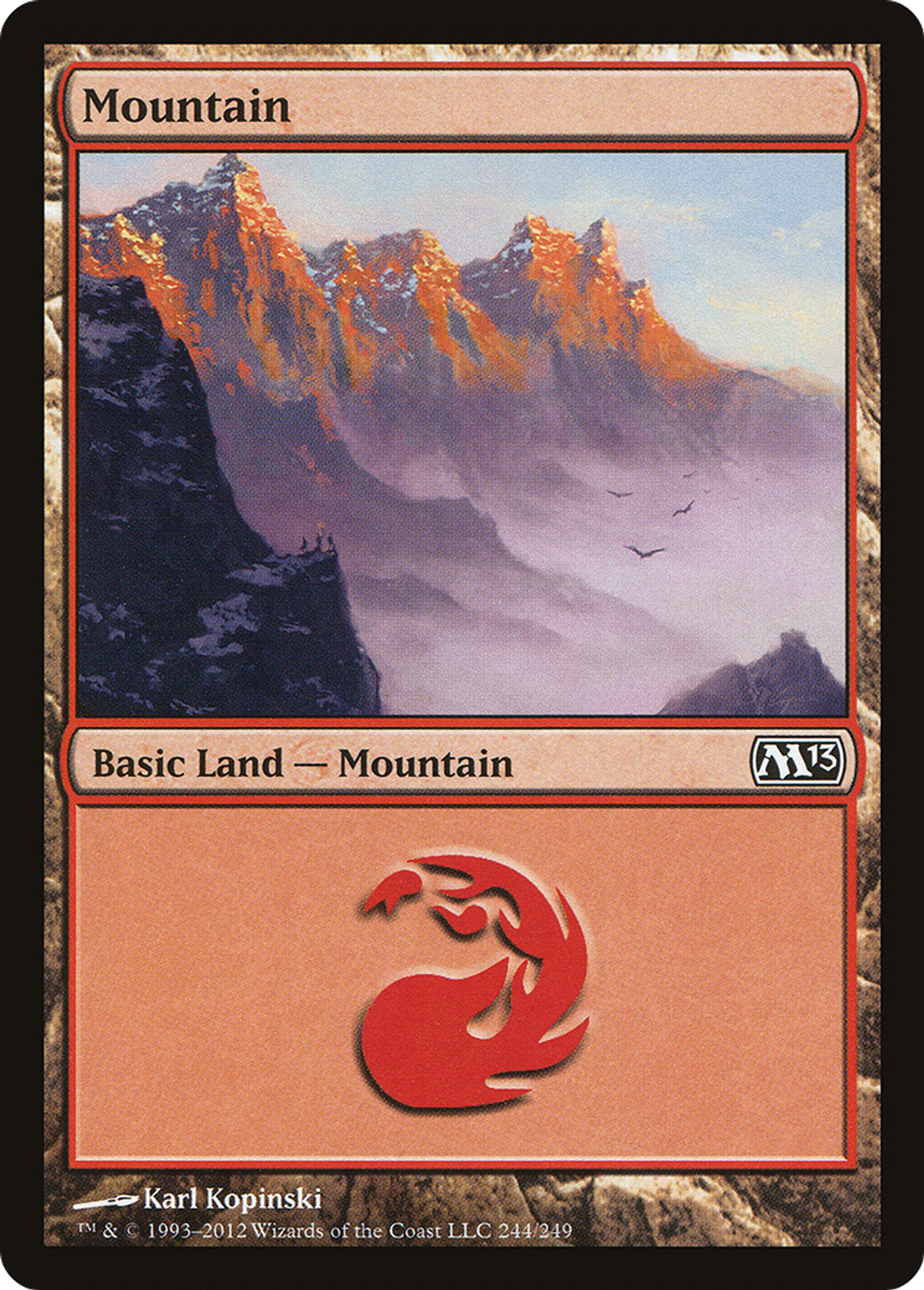 Mountain — Magic 2013 — Magic: The Gathering