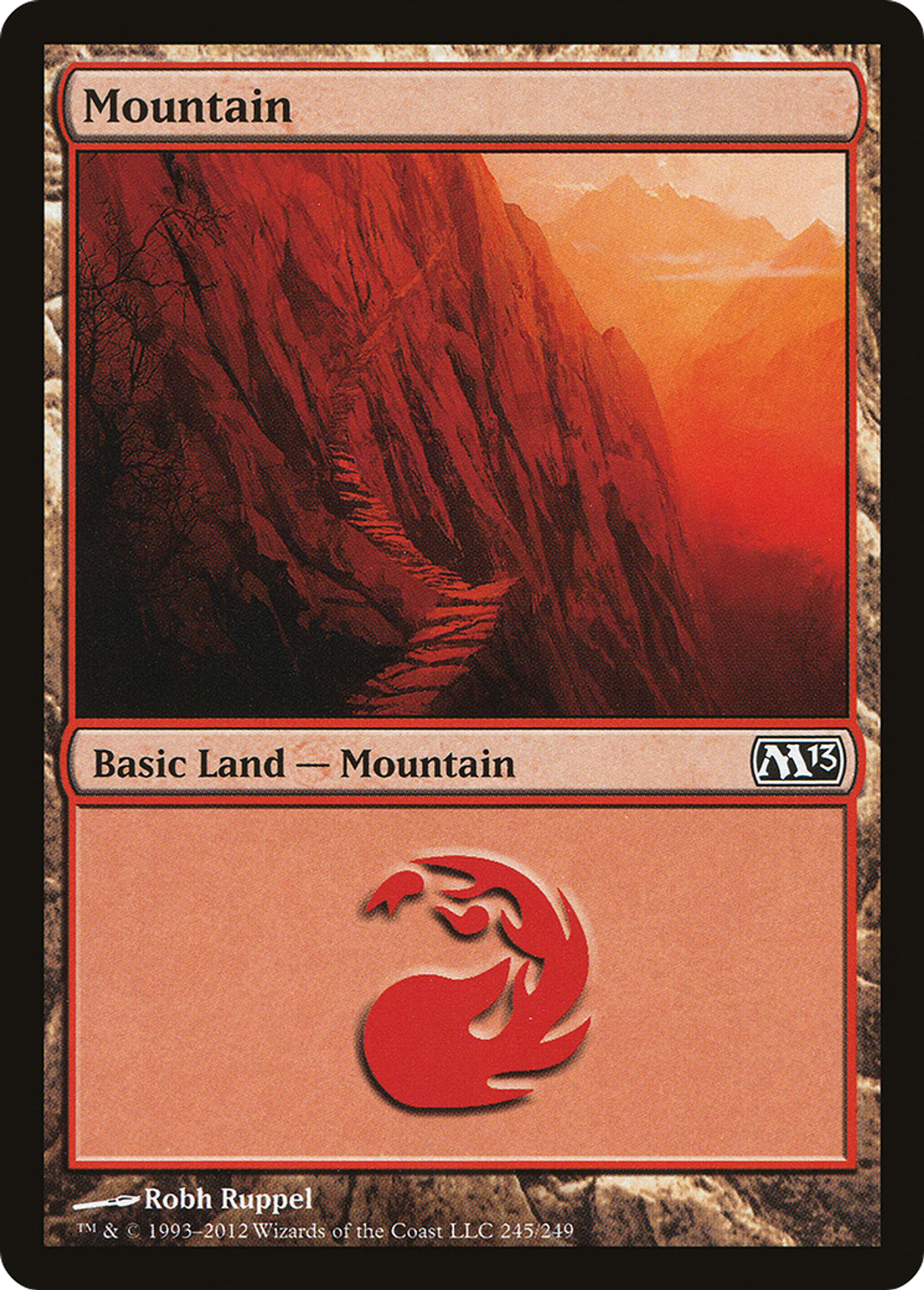 Mountain — Magic 2013 — Magic: The Gathering